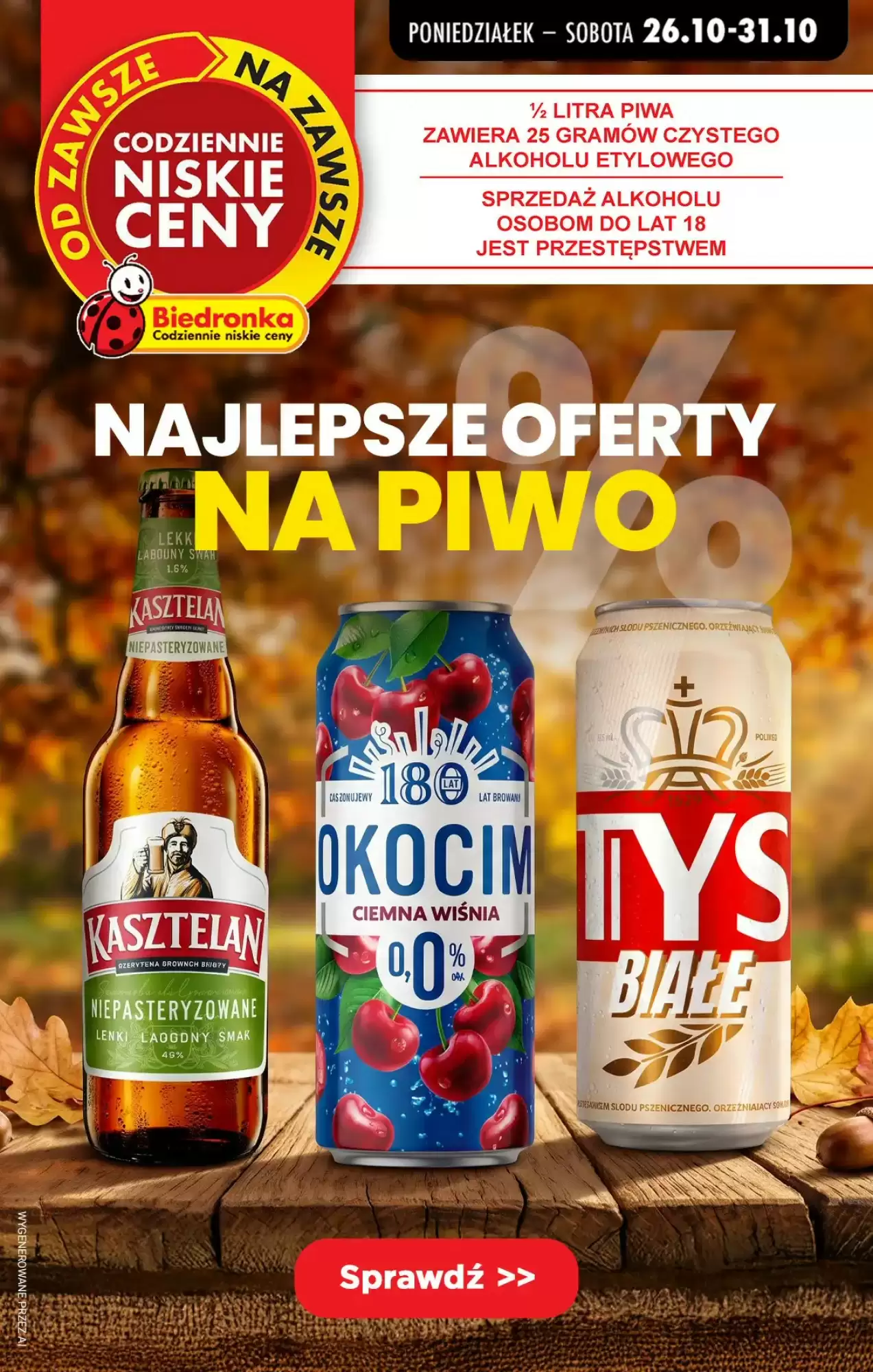 Biedronka Gazetka 27.10.2026 - 31.10.2026