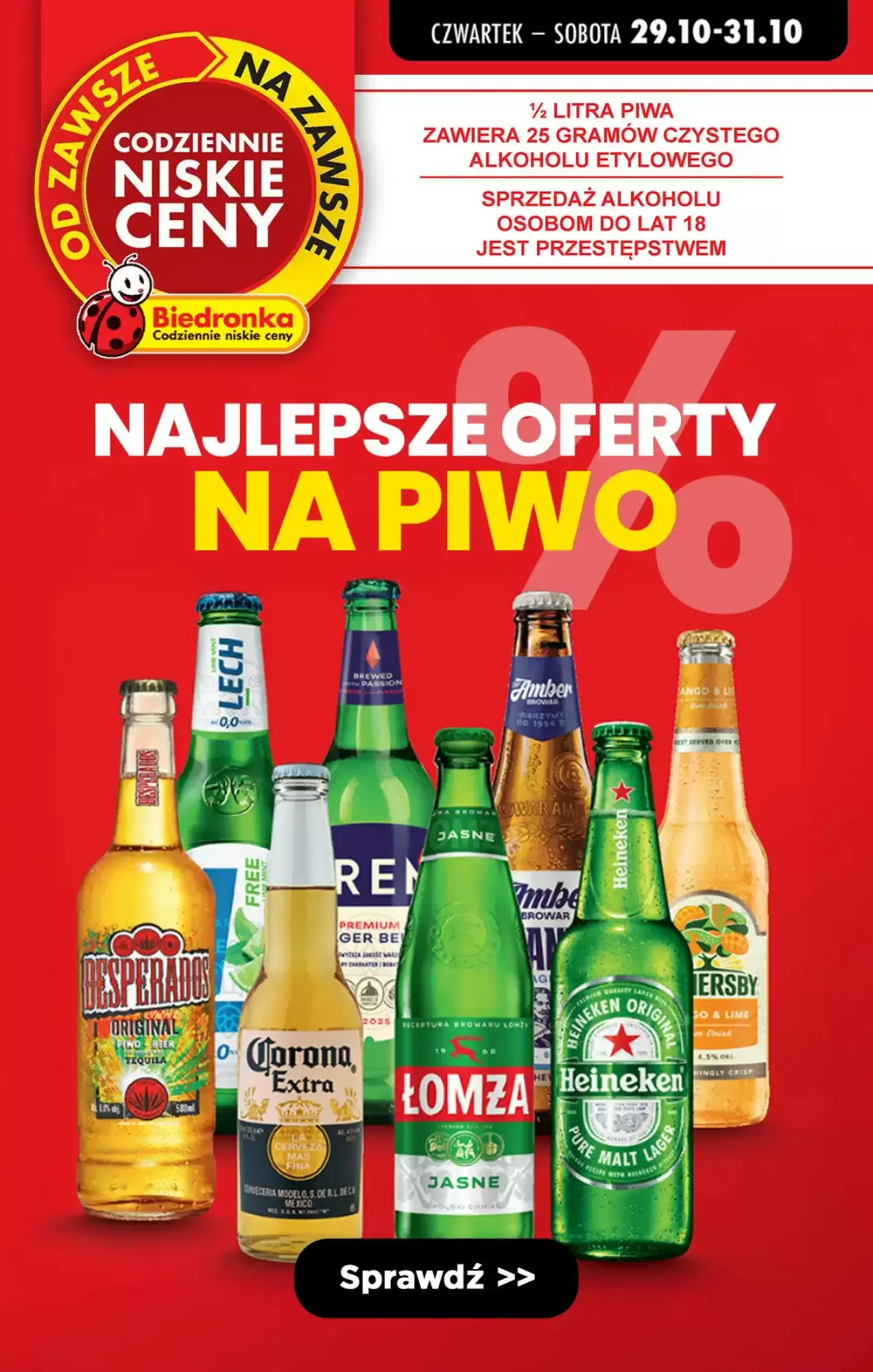 Biedronka Gazetka 29.10.2026 - 31.10.2026