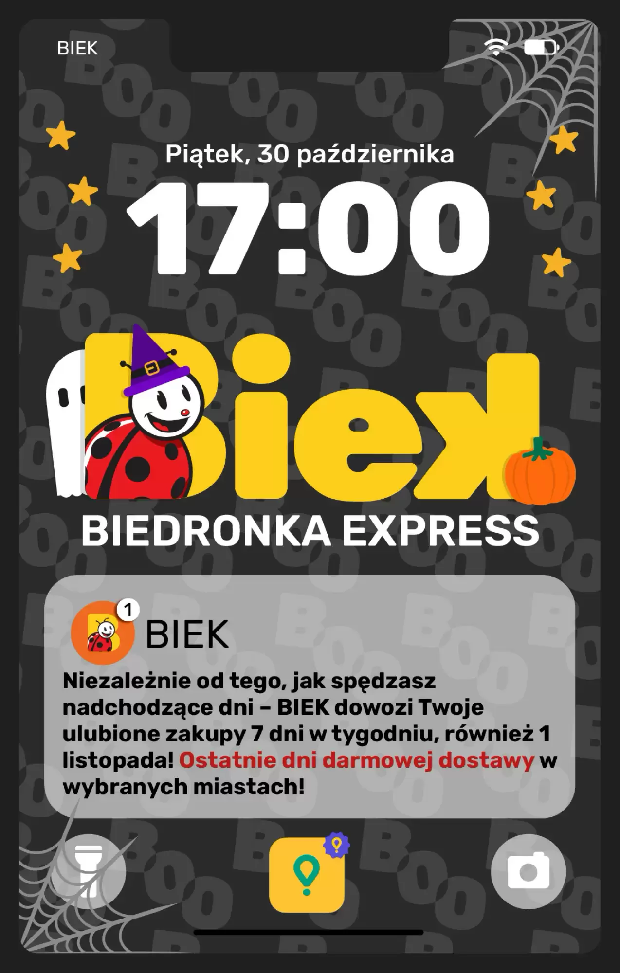 Biedronka Gazetka 31.10.2026 - 01.11.2026