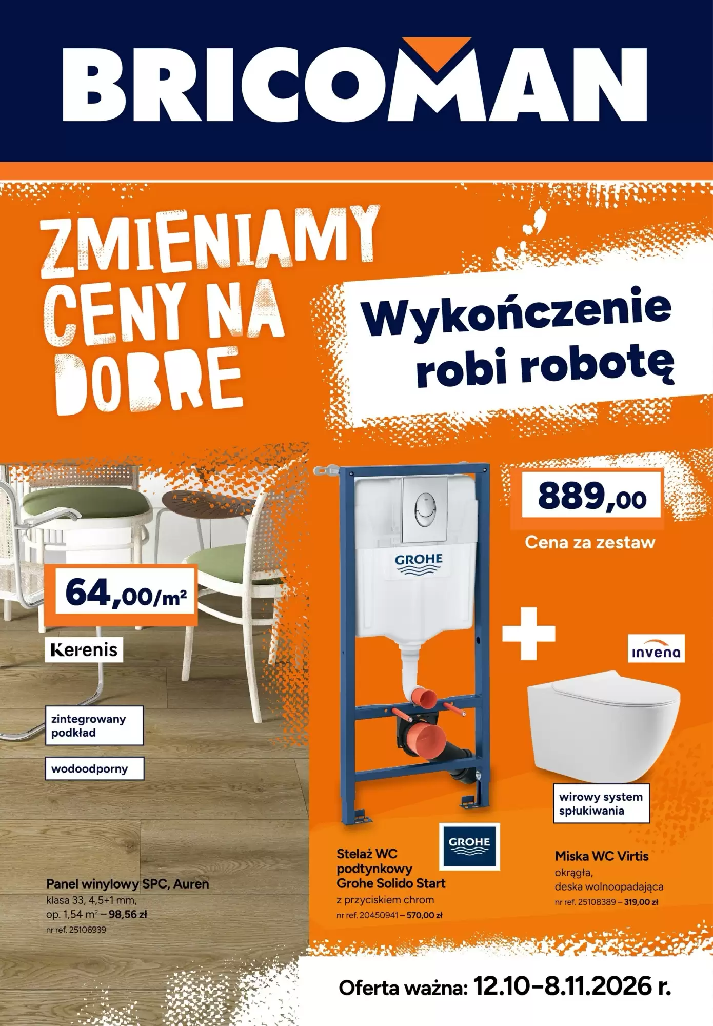 Bricoman Gazetka 12.10.2026 - 08.11.2026