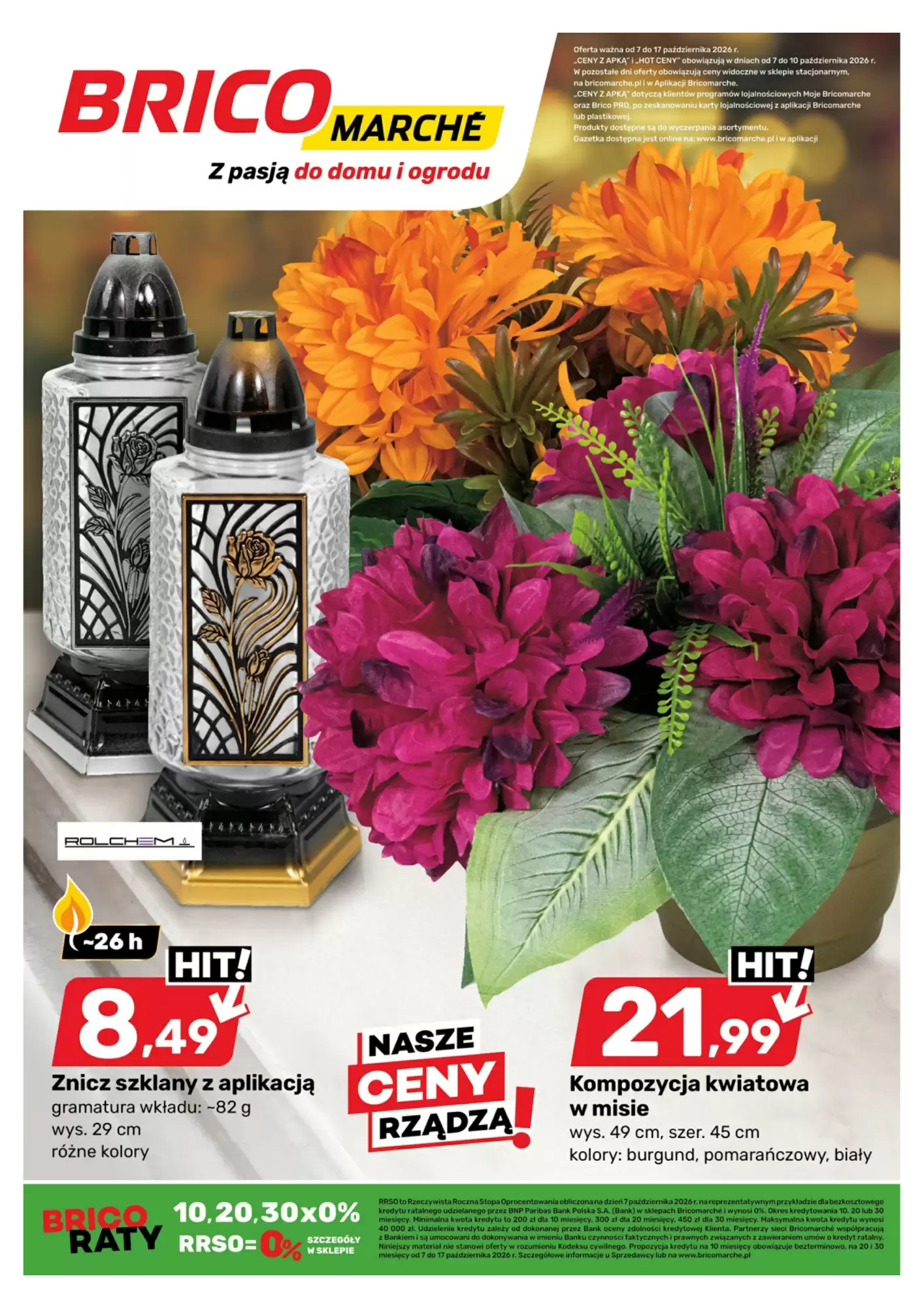 Bricomarche Gazetka 07.10.2026 - 17.10.2026