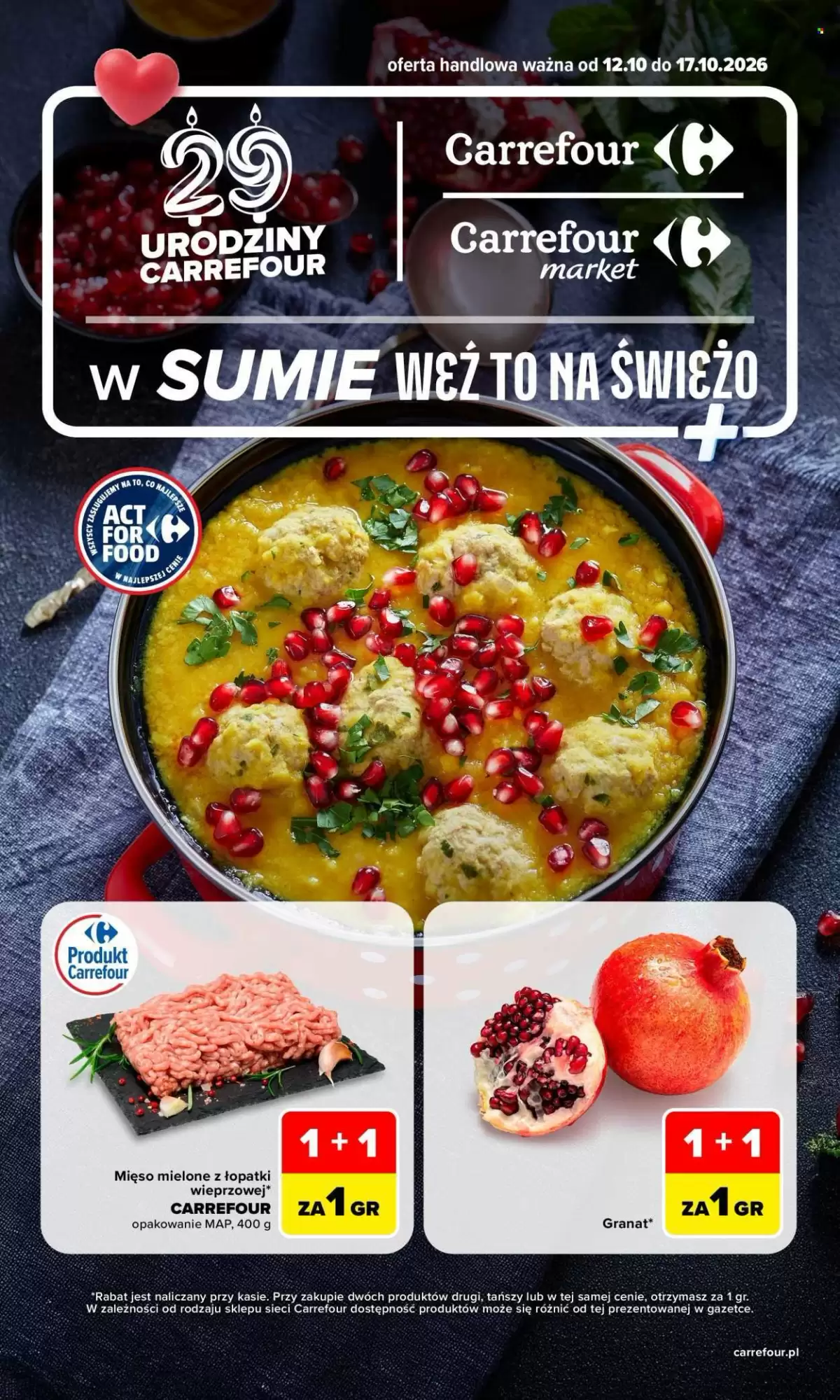 Carrefour Gazetka 12.10.2026 - 17.10.2026