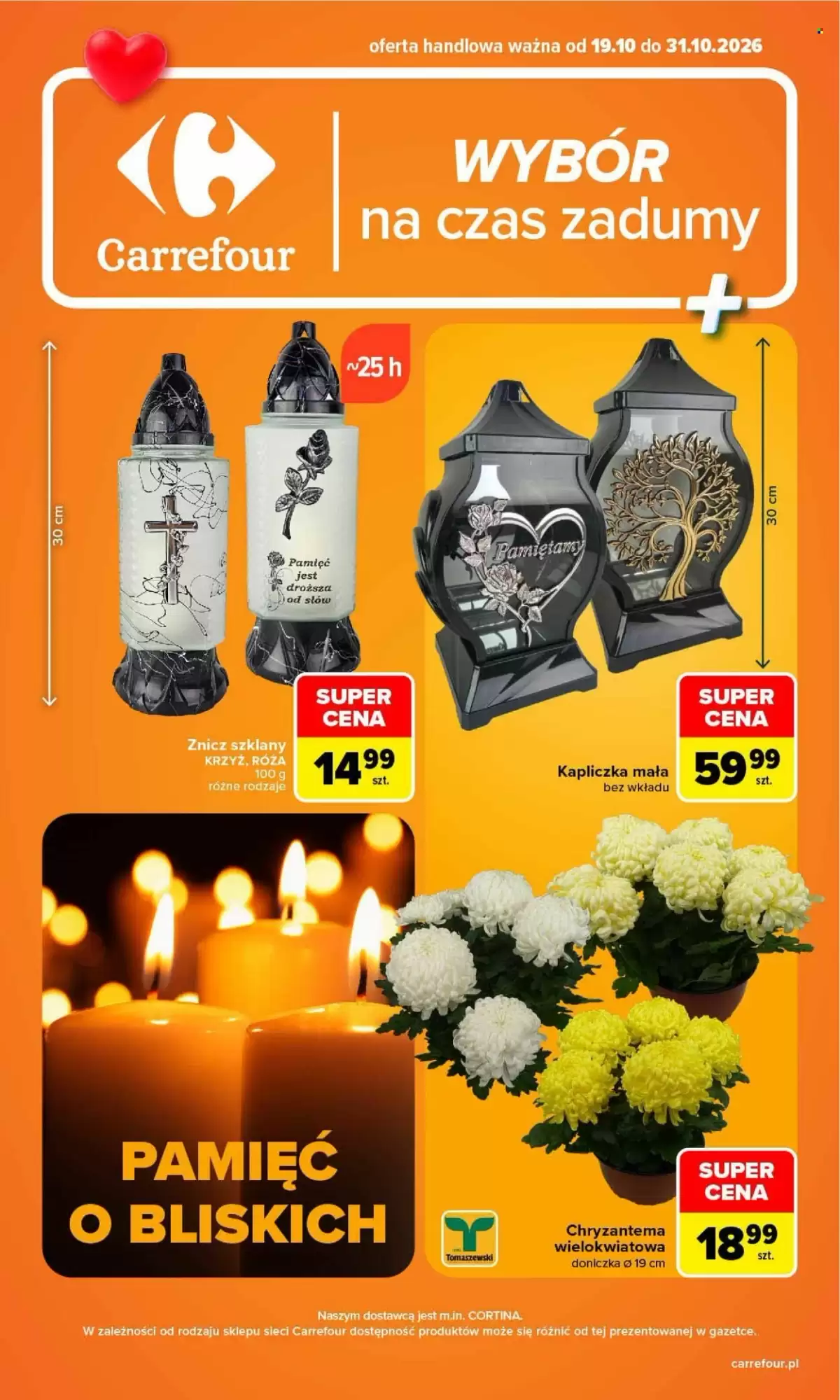 Carrefour Gazetka 19.10.2026 - 31.10.2026