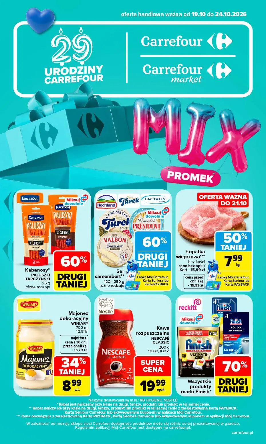 Carrefour Gazetka 19.10.2026 - 24.10.2026