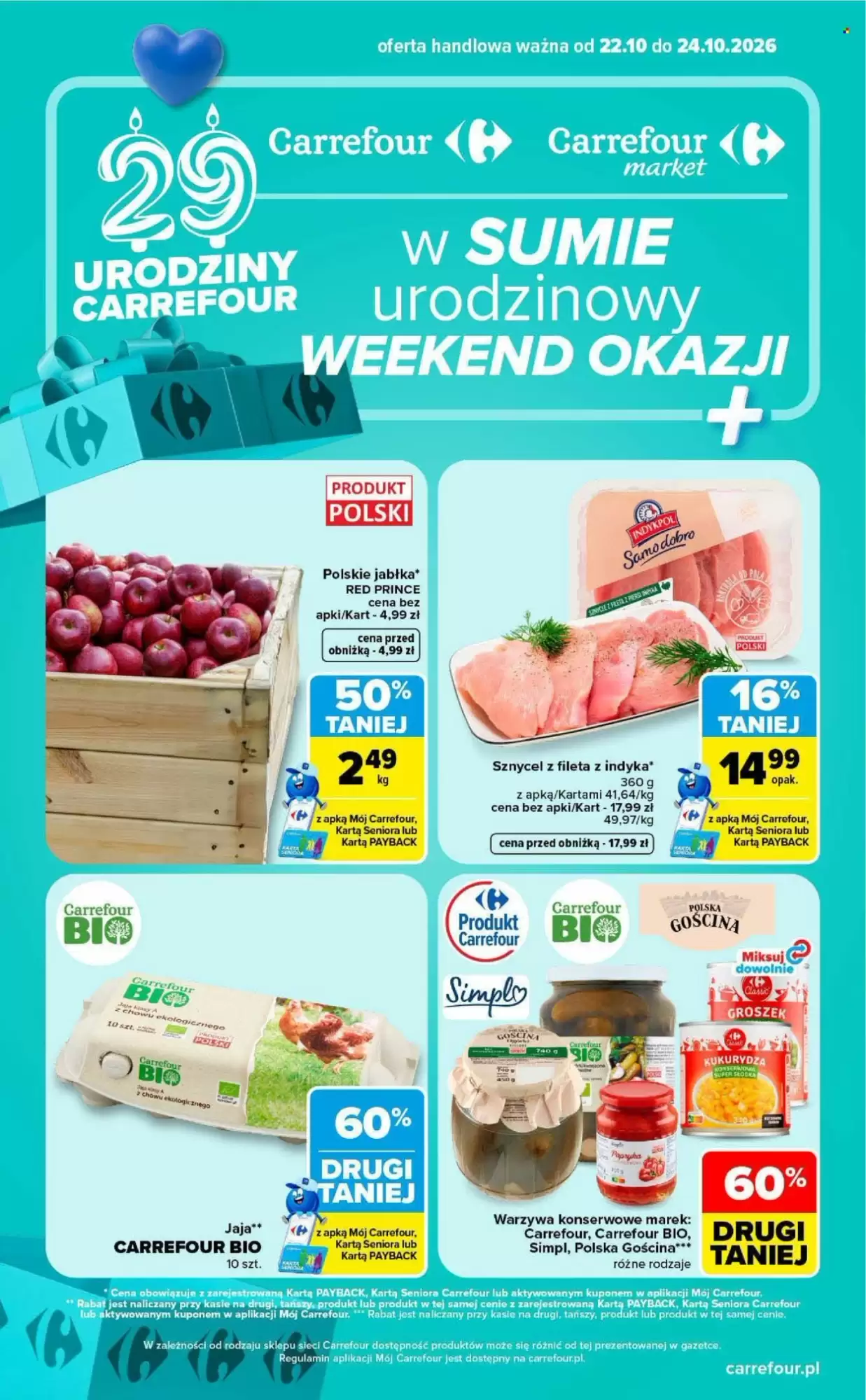 Carrefour Gazetka 22.10.2026 - 24.10.2026