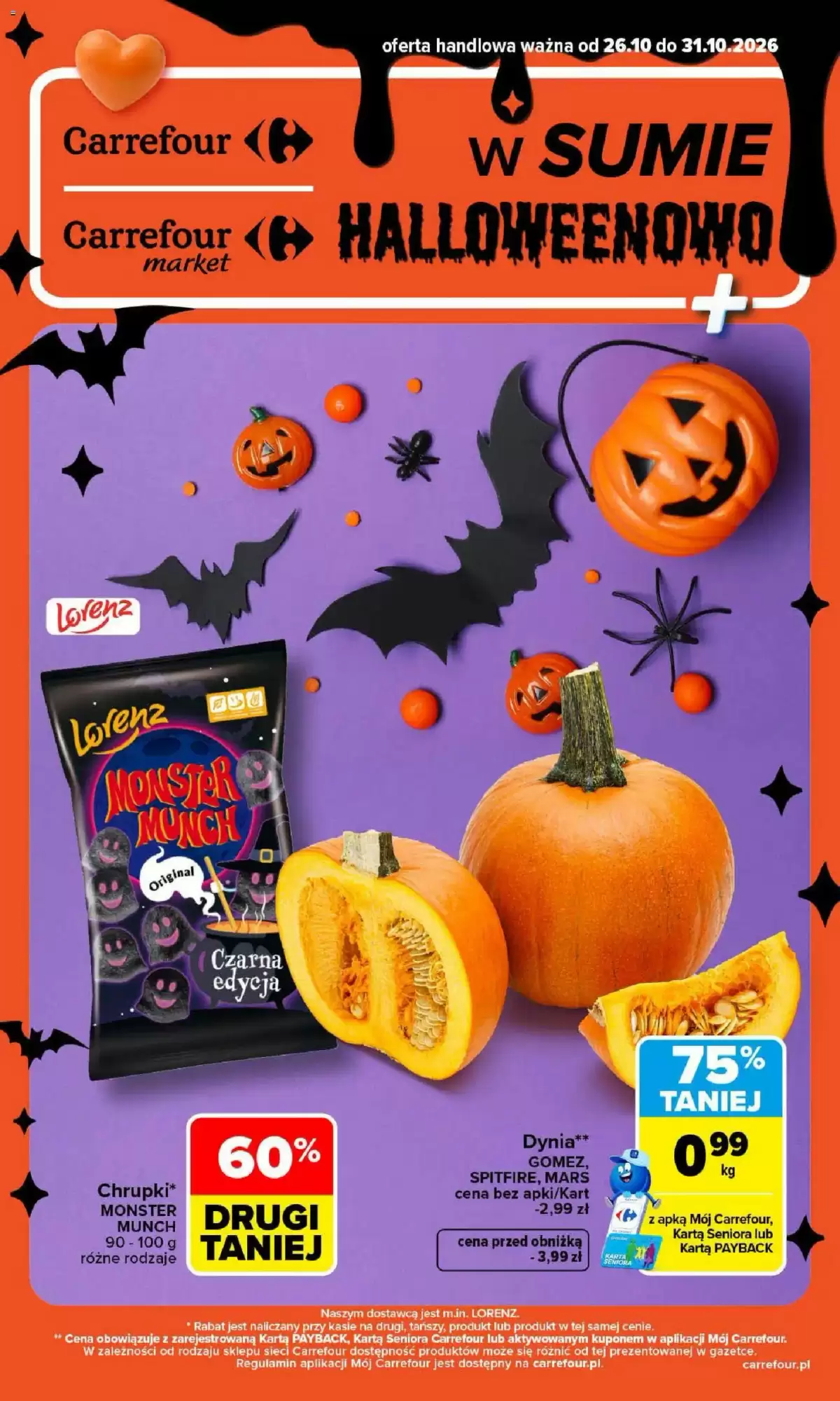Carrefour Gazetka 26.10.2026 - 31.10.2026