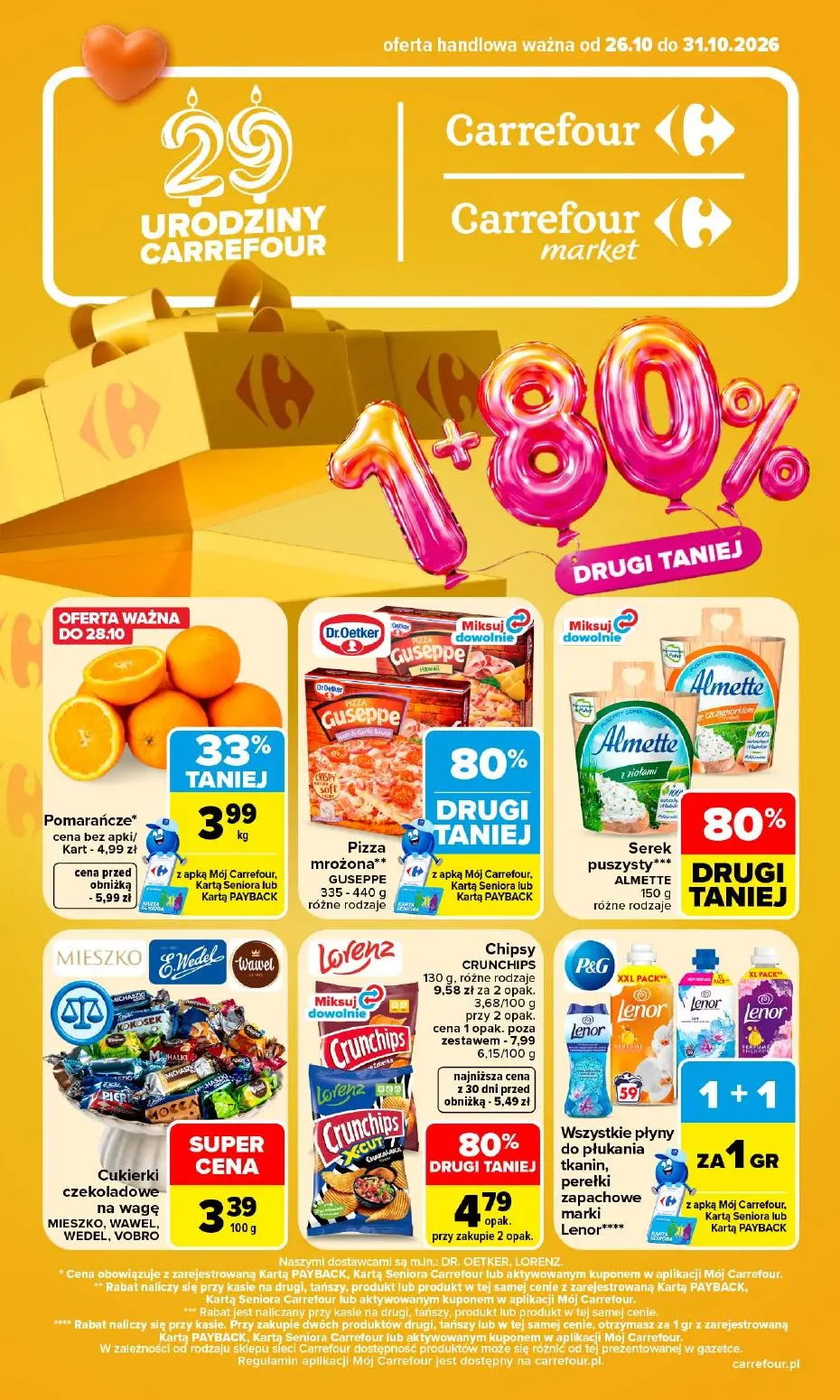 Carrefour Gazetka 26.10.2026 - 31.10.2026