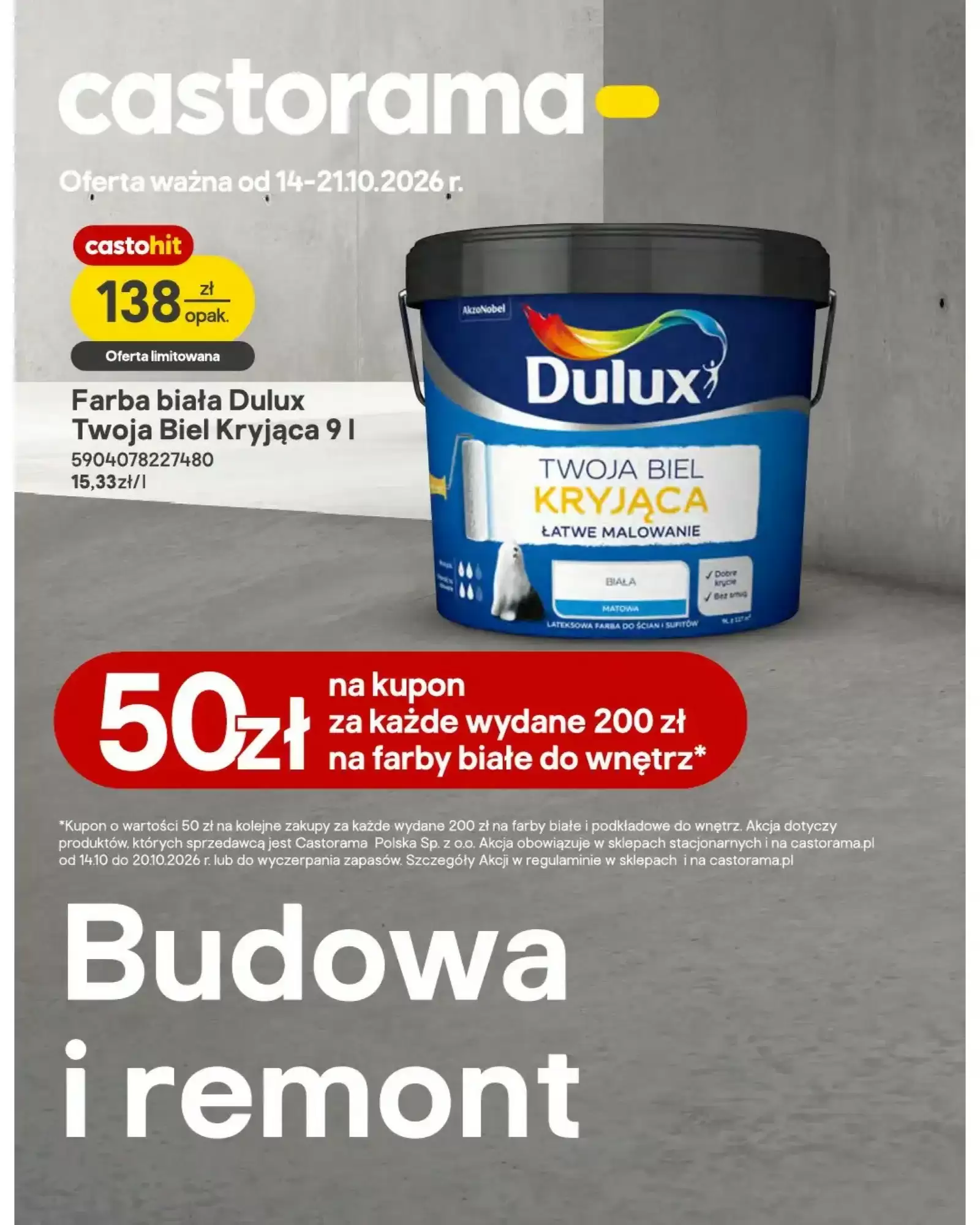 Castorama Gazetka 14.10.2026 - 21.10.2026