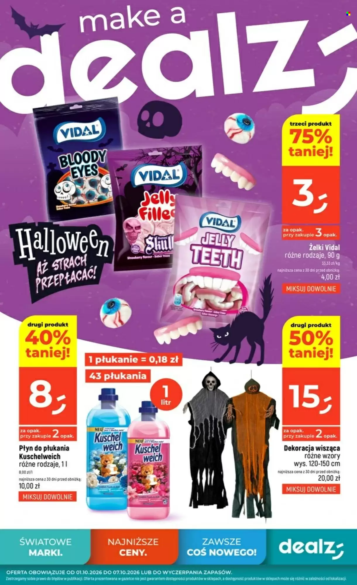 Dealz Gazetka 01.10.2026 - 07.10.2026