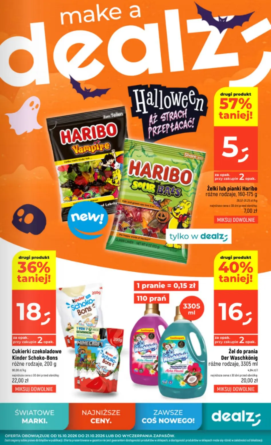 Dealz Gazetka 15.10.2026 - 21.10.2026