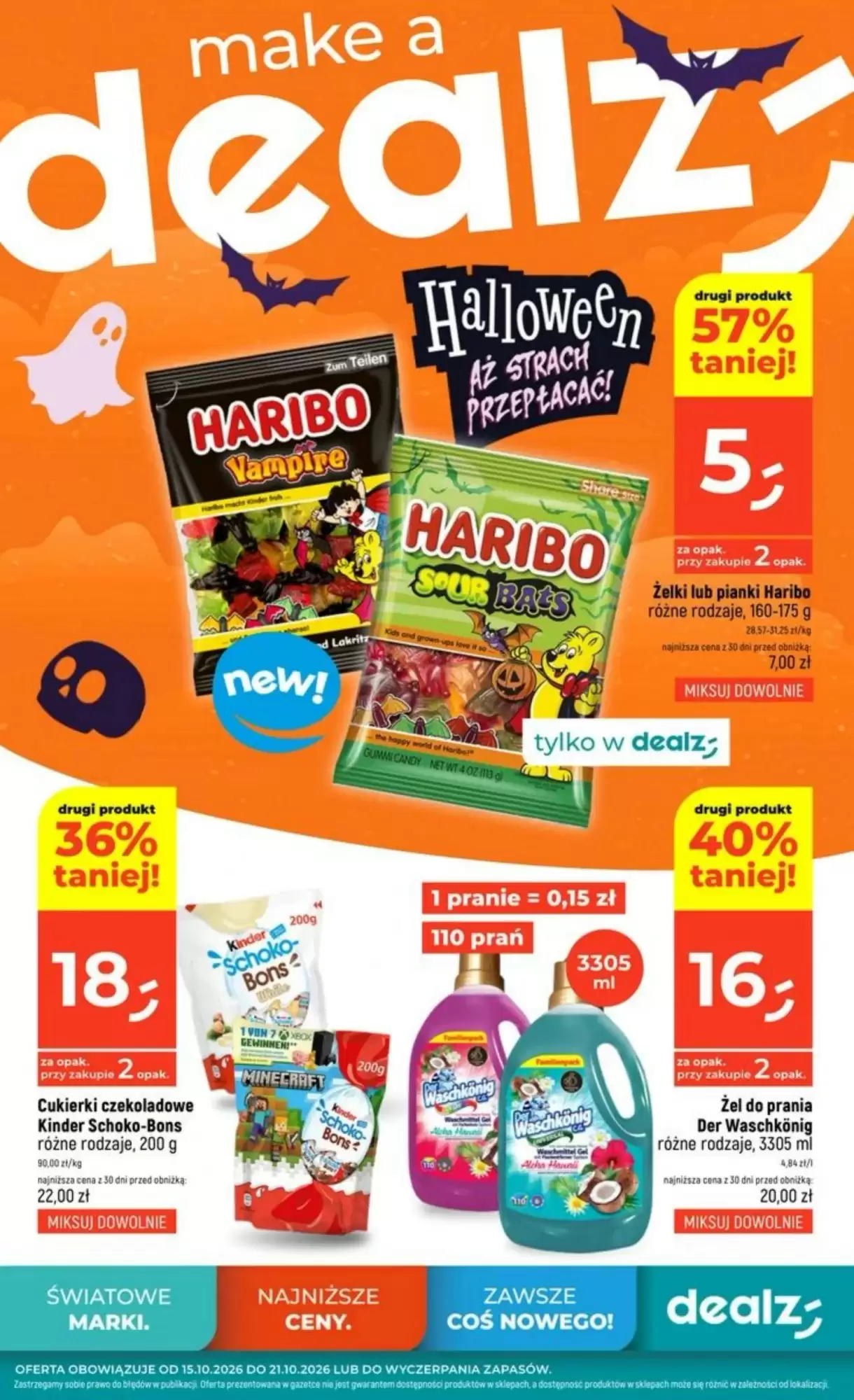 Dealz Gazetka 15.10.2026 - 21.10.2026