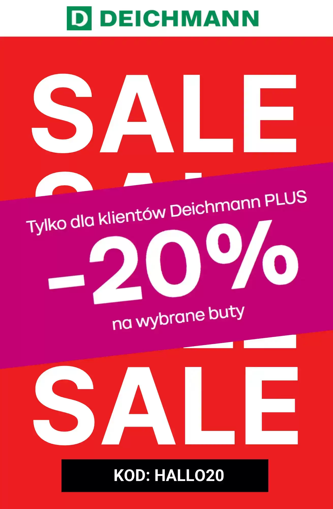 Deichmann Gazetka 30.10.2026 - 01.11.2026