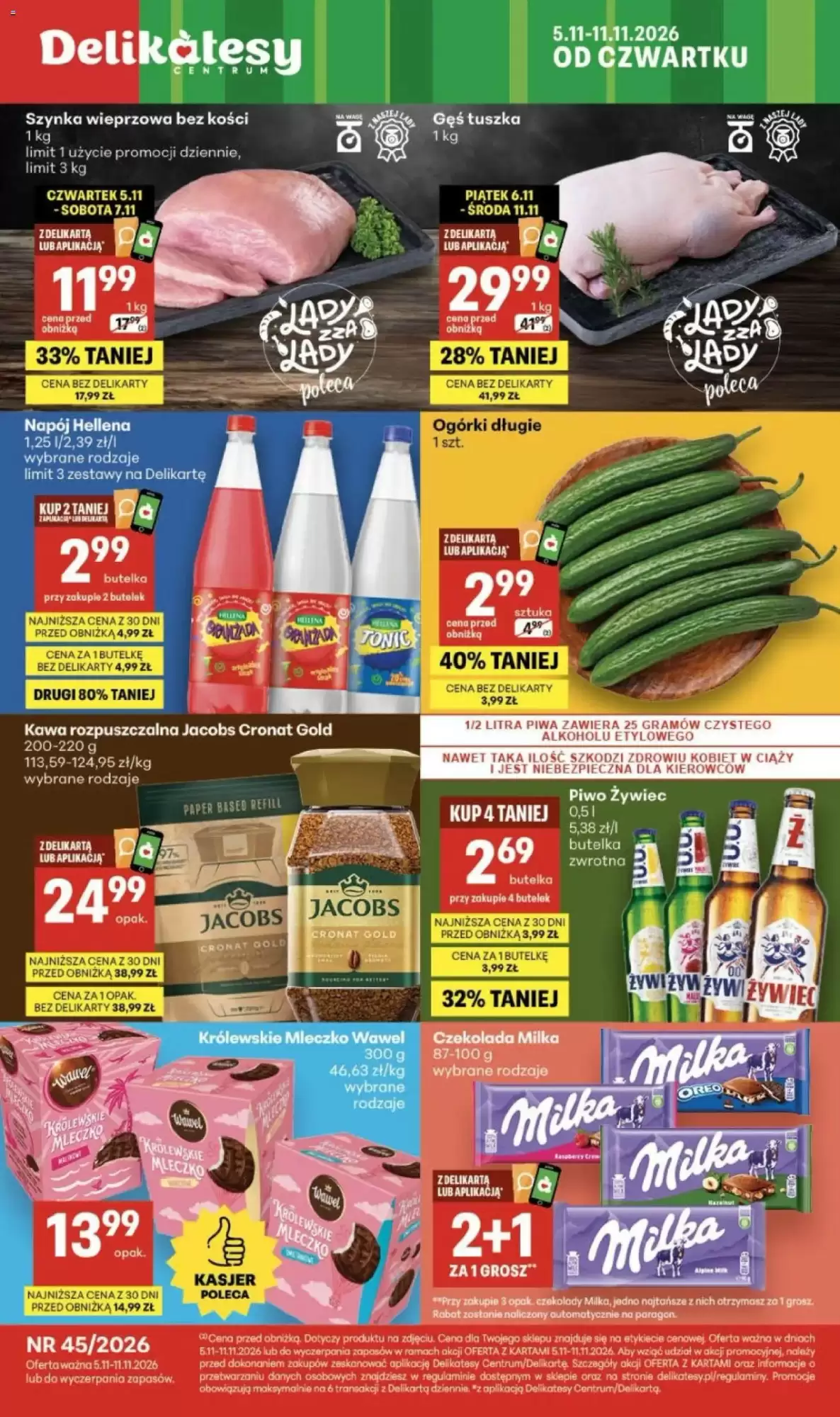 Delikatesy Centrum Gazetka 05.11.2026 - 11.11.2026