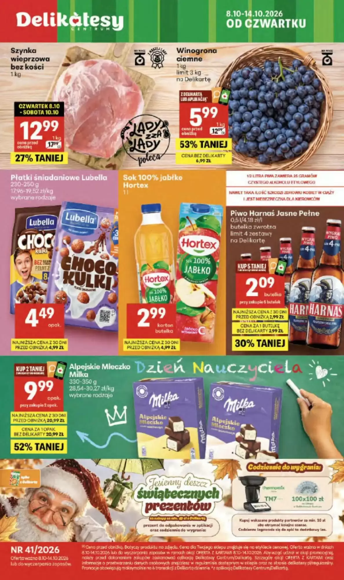 Delikatesy Centrum Gazetka 08.10.2026 - 14.10.2026
