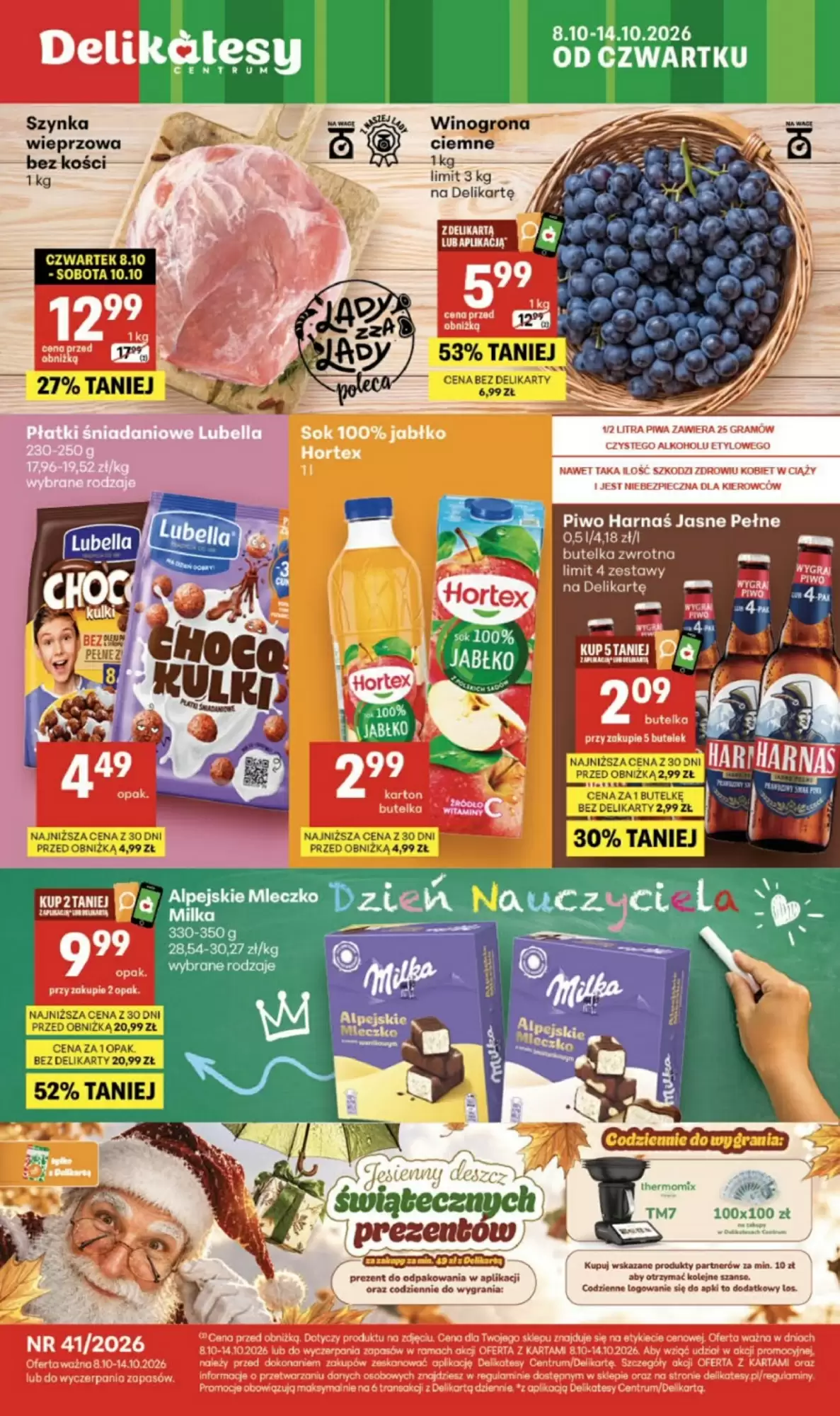 Delikatesy Centrum Gazetka 08.10.2026 - 14.10.2026