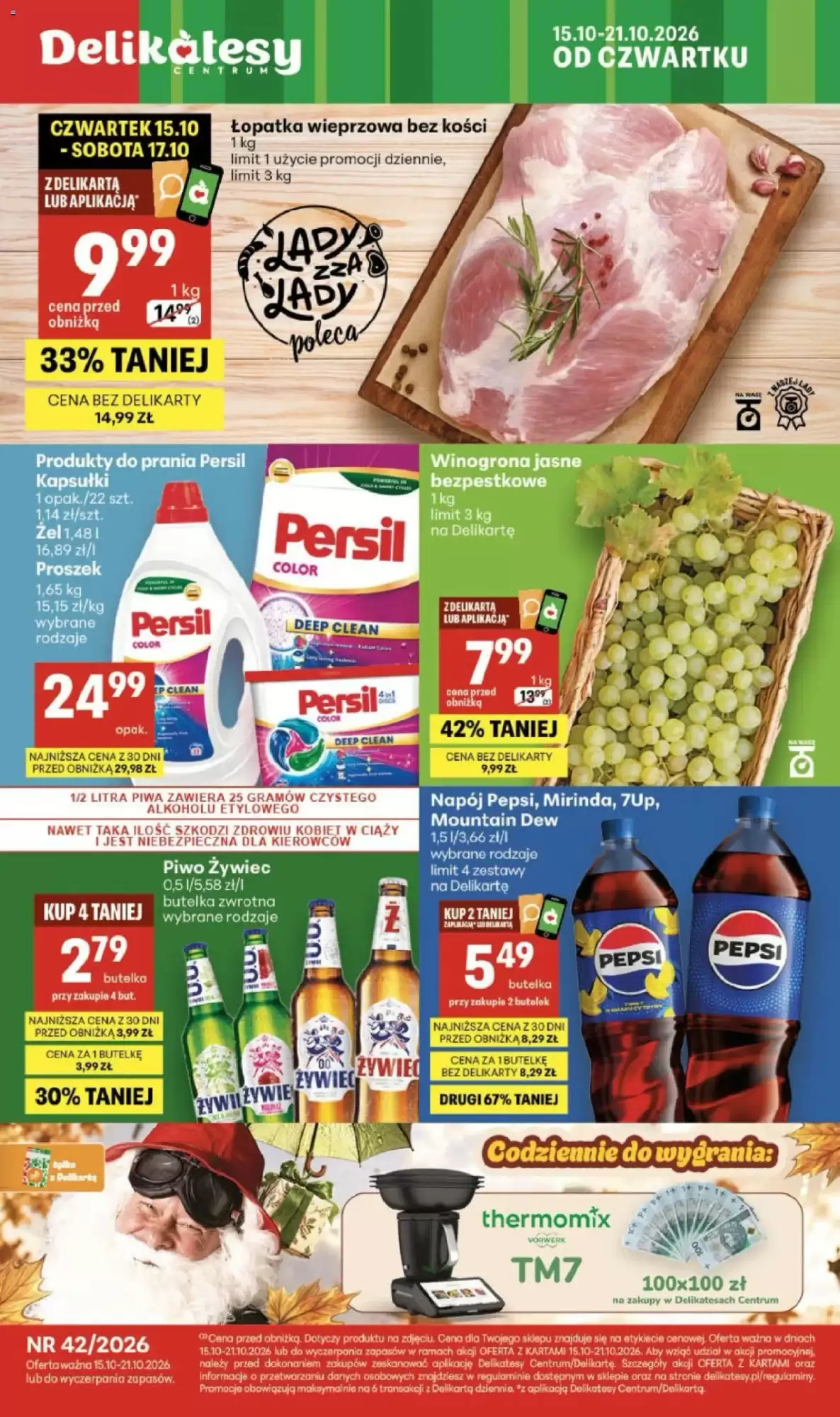 Delikatesy Centrum Gazetka 15.10.2026 - 21.10.2026