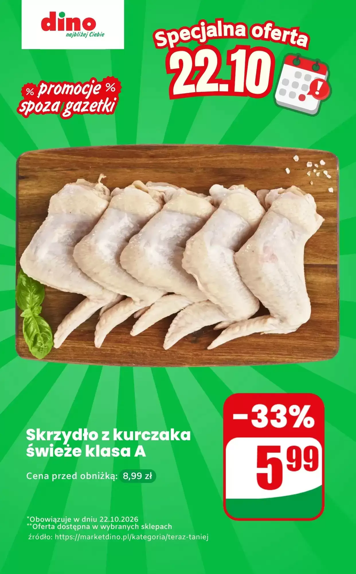 Dino Gazetka 22.10.2026 - 22.10.2026