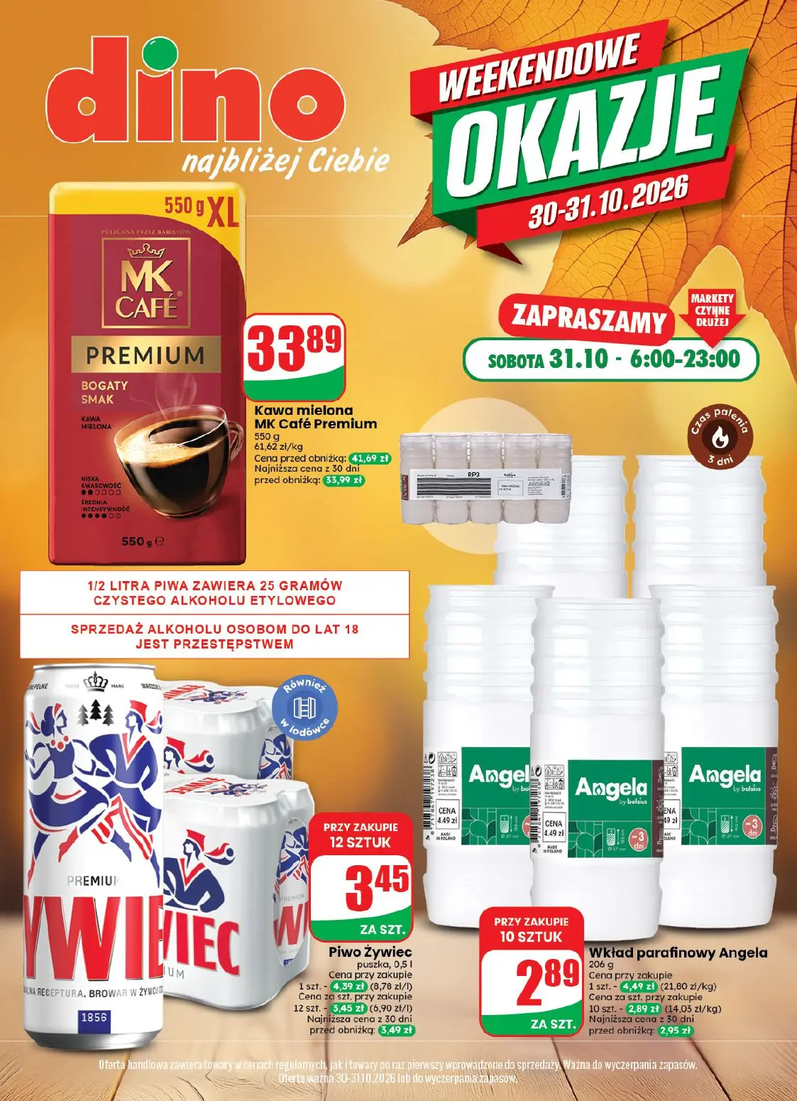 Dino Gazetka 30.10.2026 - 31.10.2026