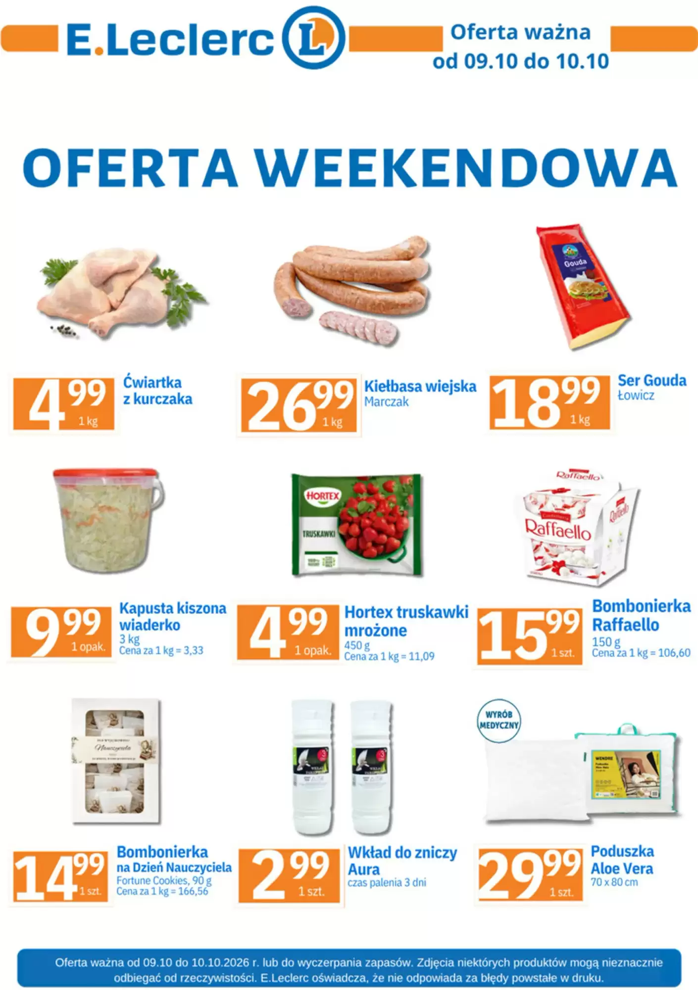 E.Leclerc Gazetka 09.10.2026 - 10.10.2026