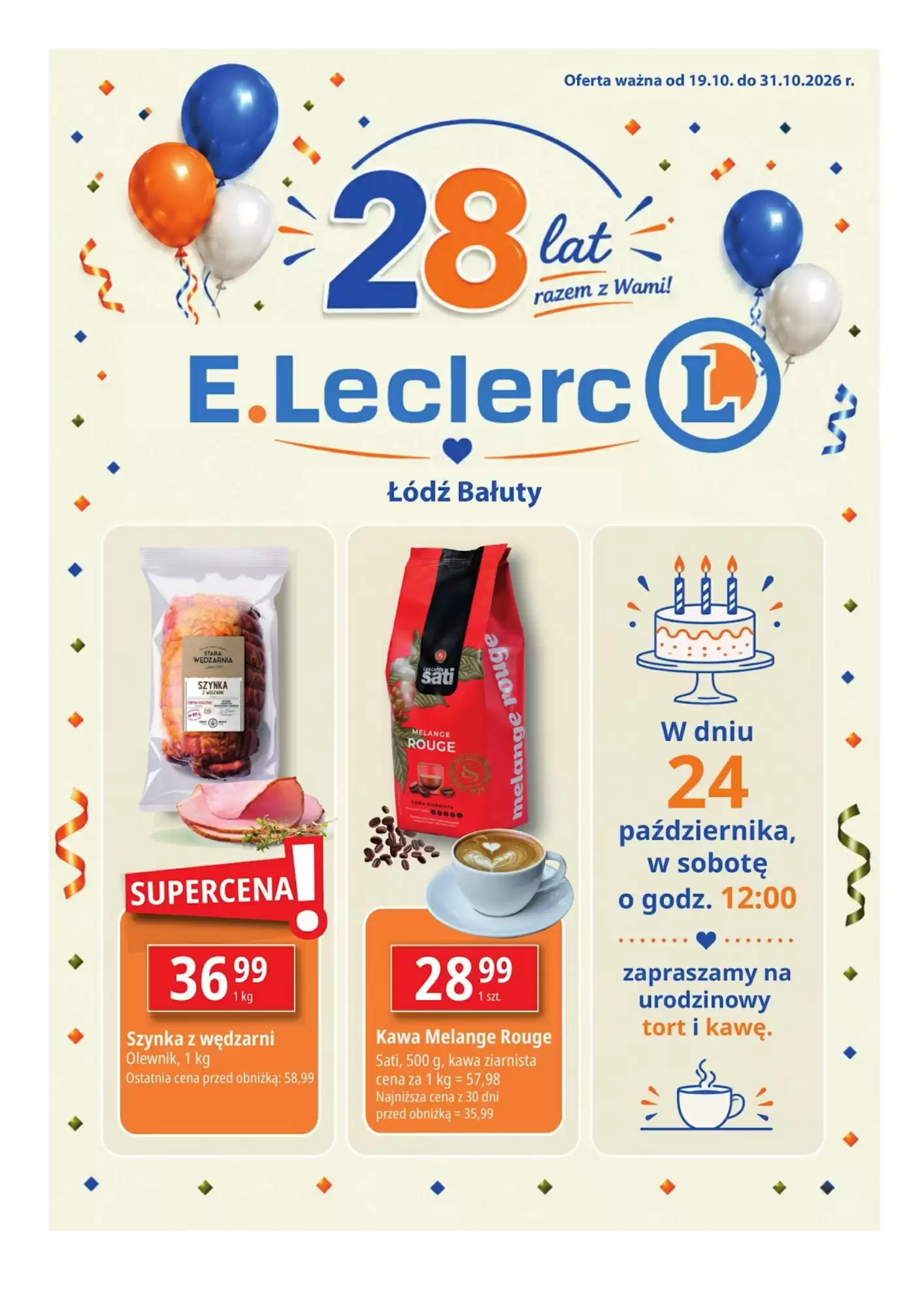 E.Leclerc Gazetka 19.10.2026 - 31.10.2026