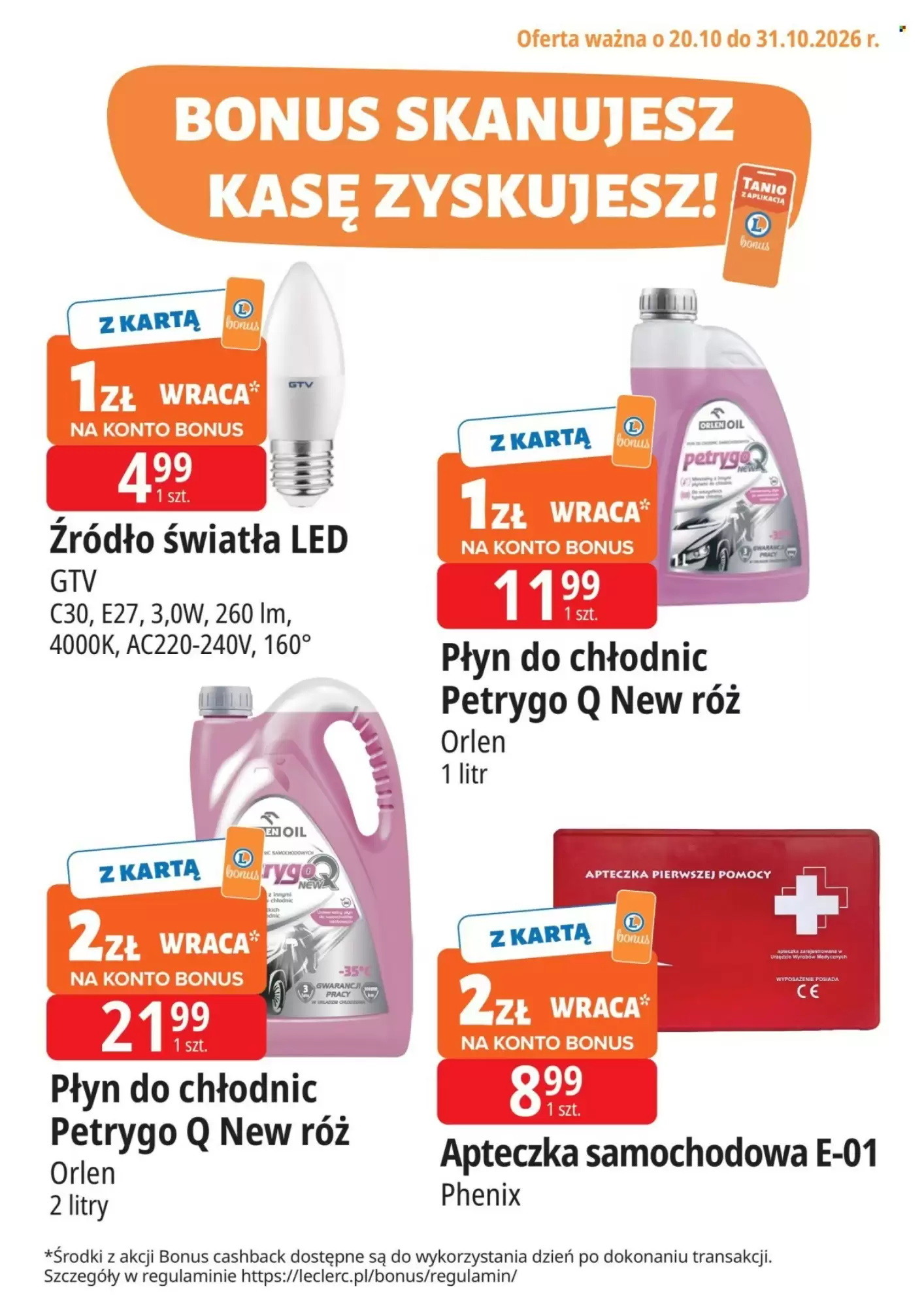 E.Leclerc Gazetka 20.10.2026 - 31.10.2026