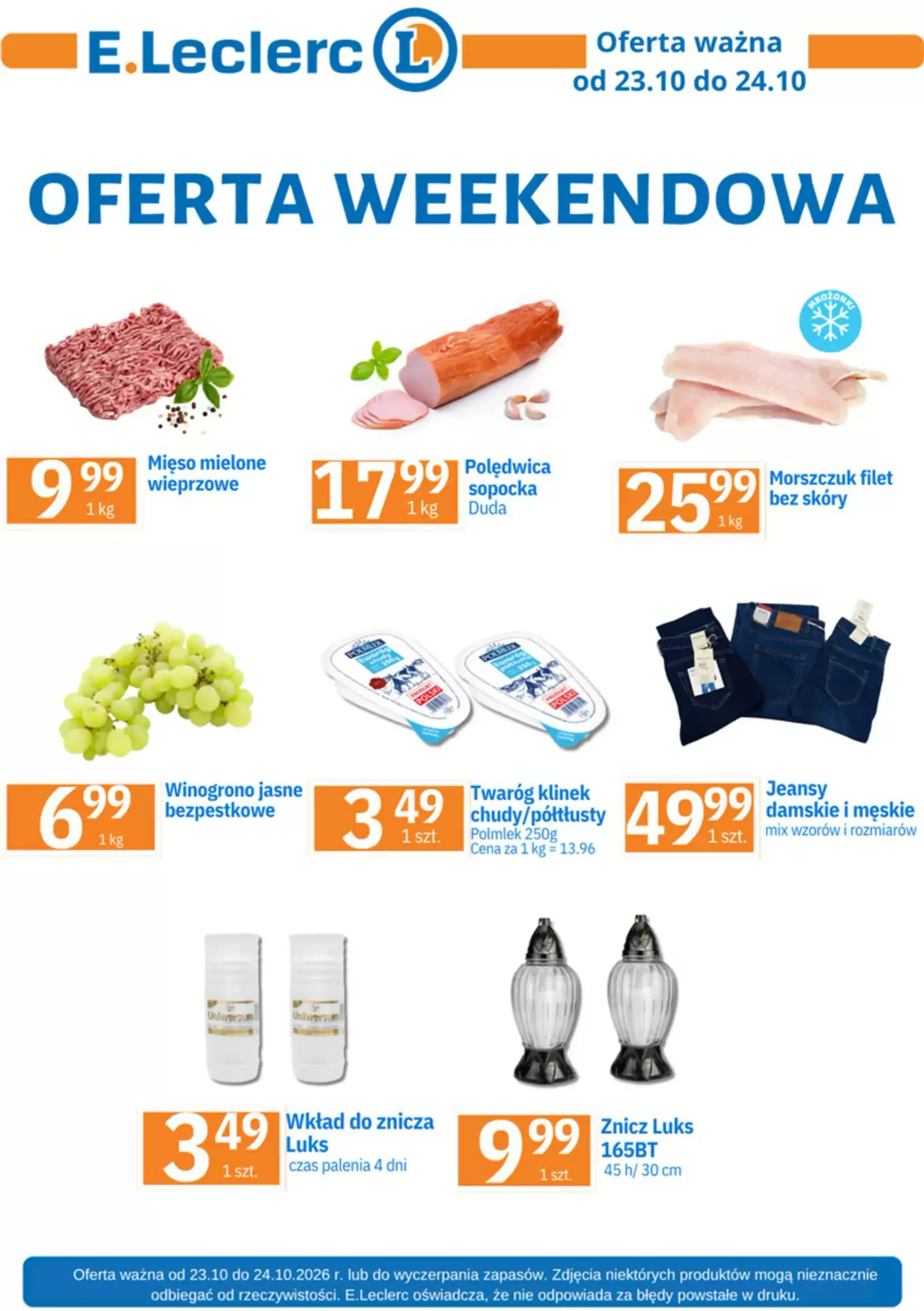 E.Leclerc Gazetka 23.10.2026 - 24.10.2026