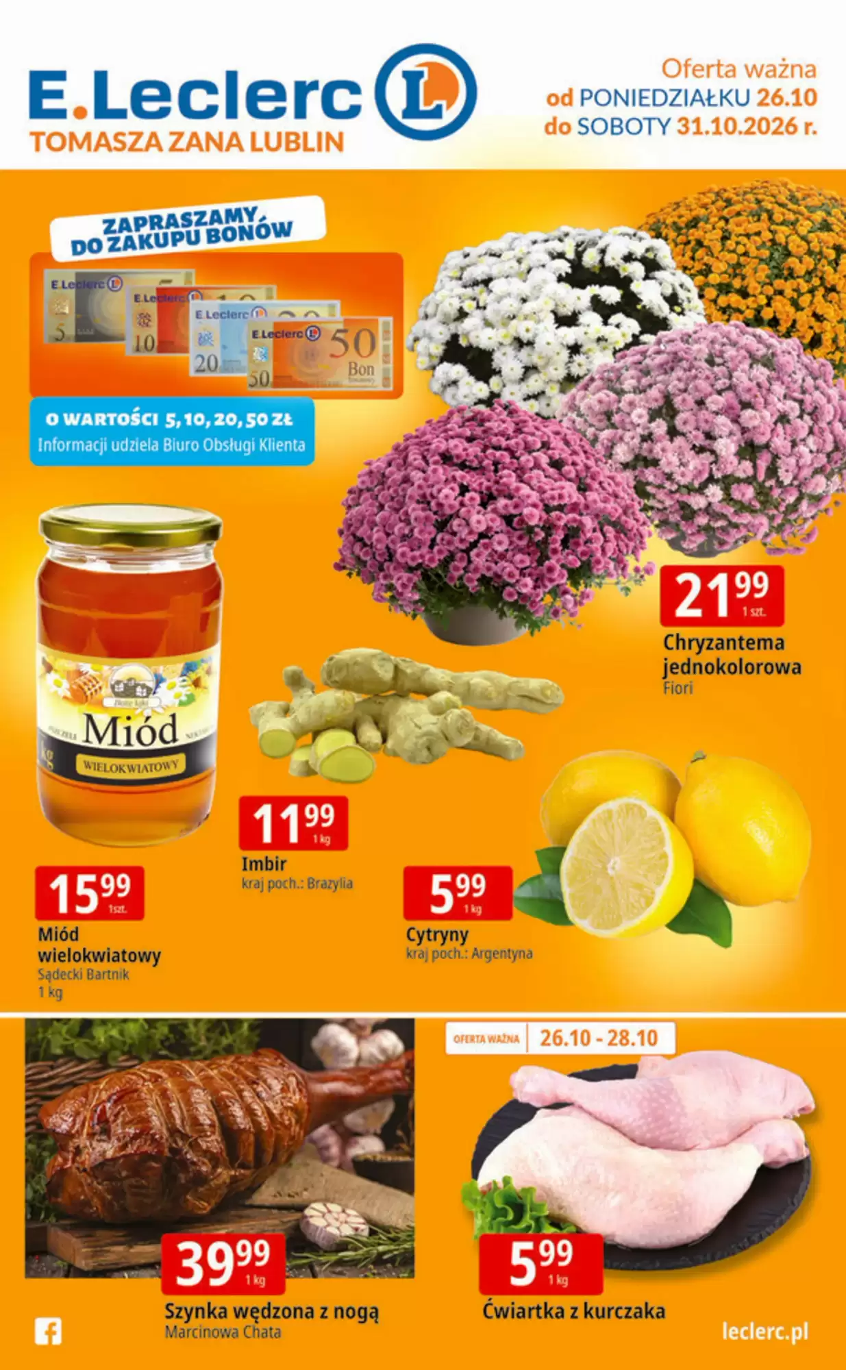 E.Leclerc Gazetka 26.10.2026 - 31.10.2026