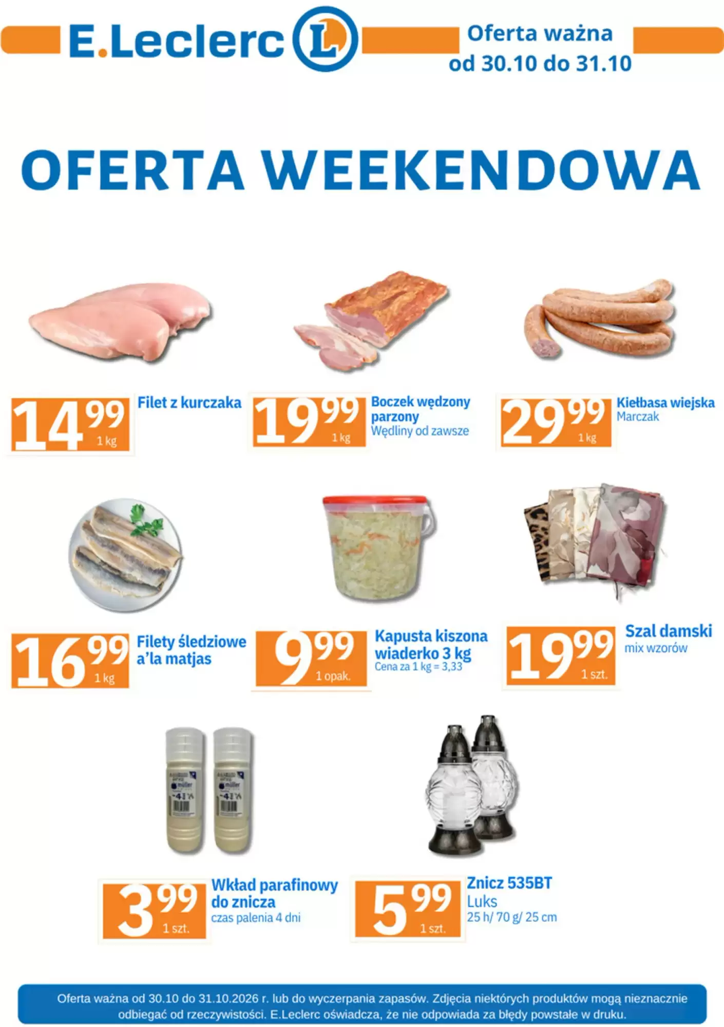 E.Leclerc Gazetka 30.10.2026 - 31.10.2026