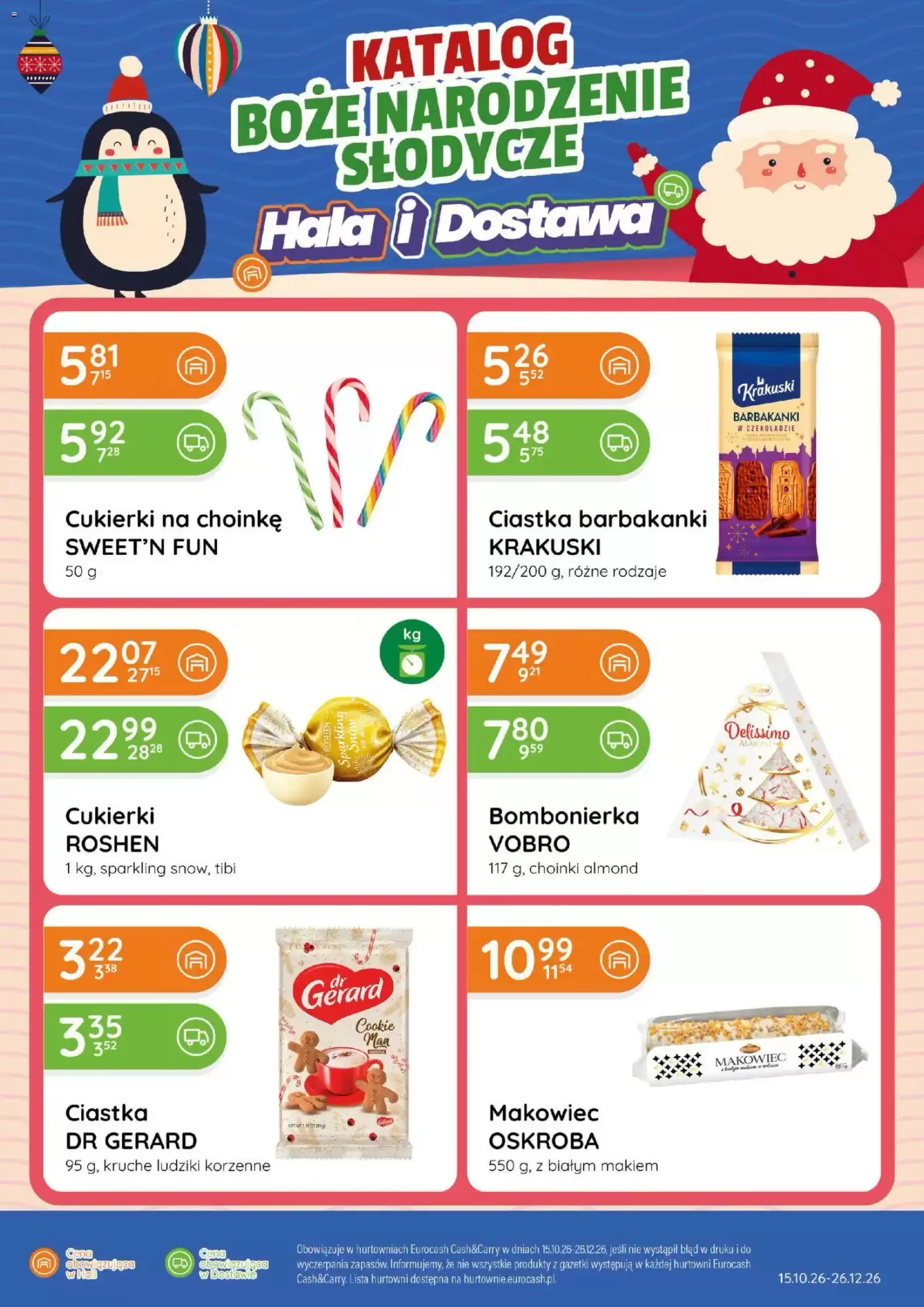 Eurocash Cash And Carry Gazetka 15.10.2026 - 26.12.2026