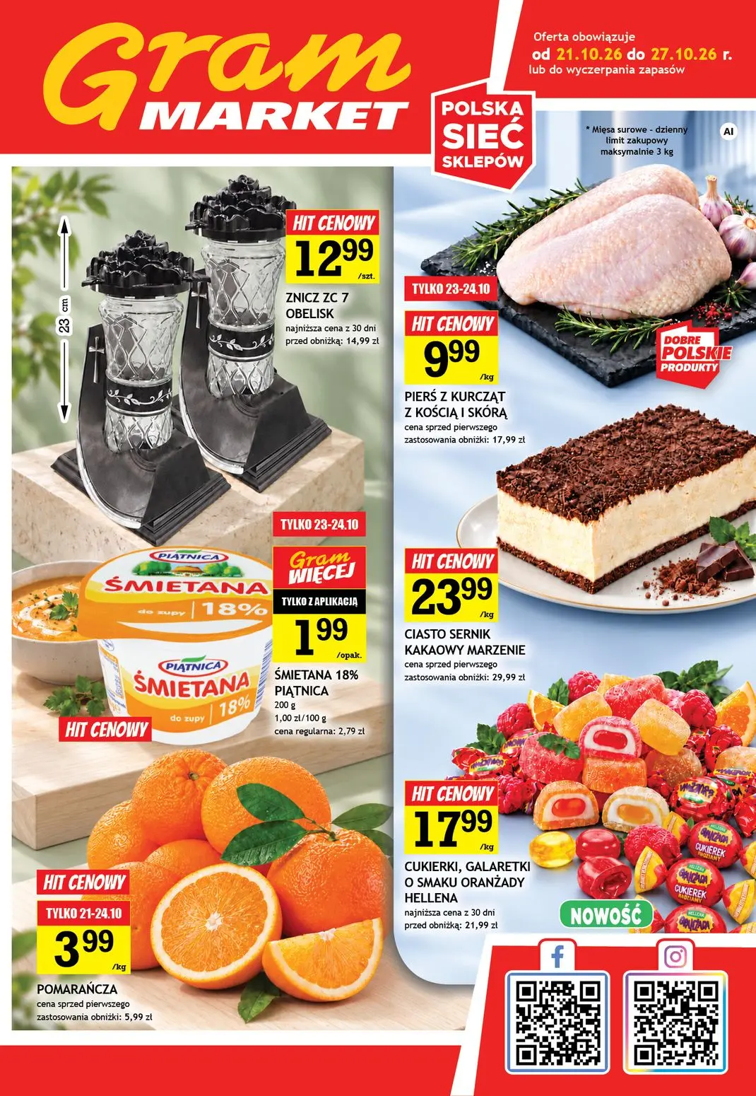 Gram Market Gazetka 21.10.2026 - 27.10.2026
