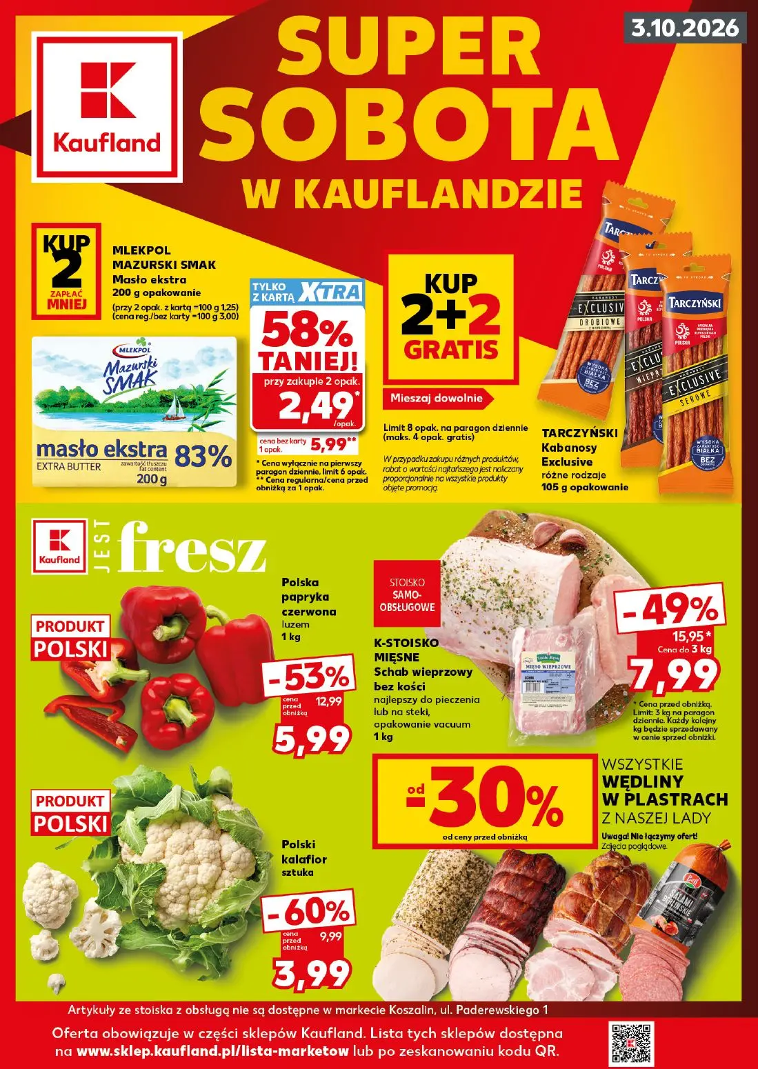 Kaufland Gazetka 03.10.2026 - 03.10.2026