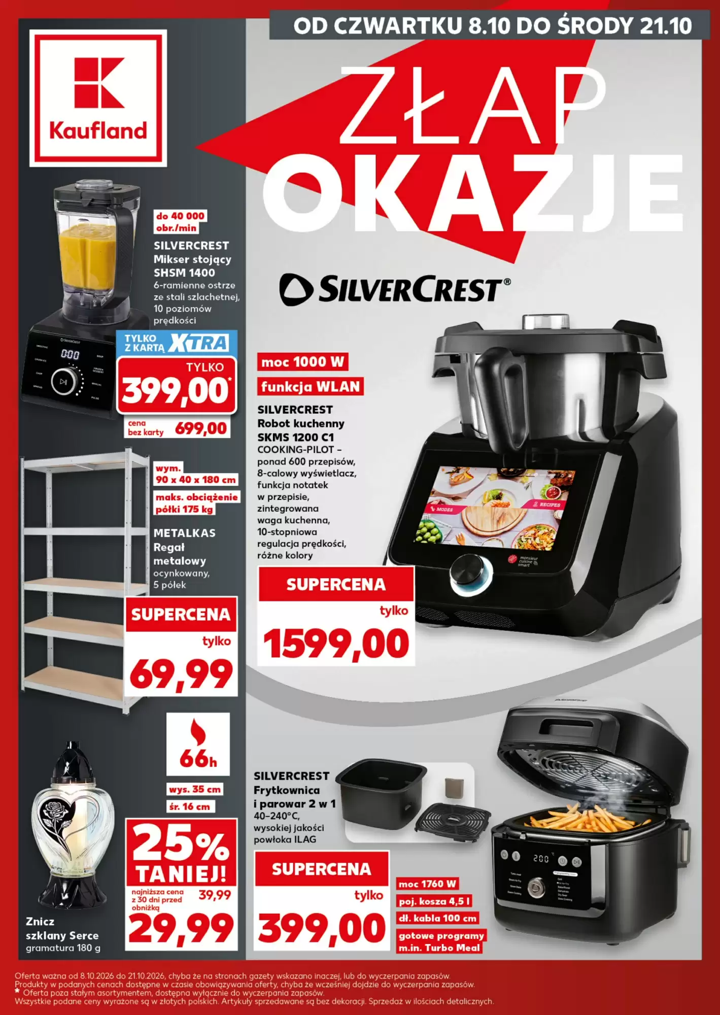 Kaufland Gazetka 08.10.2026 - 21.10.2026