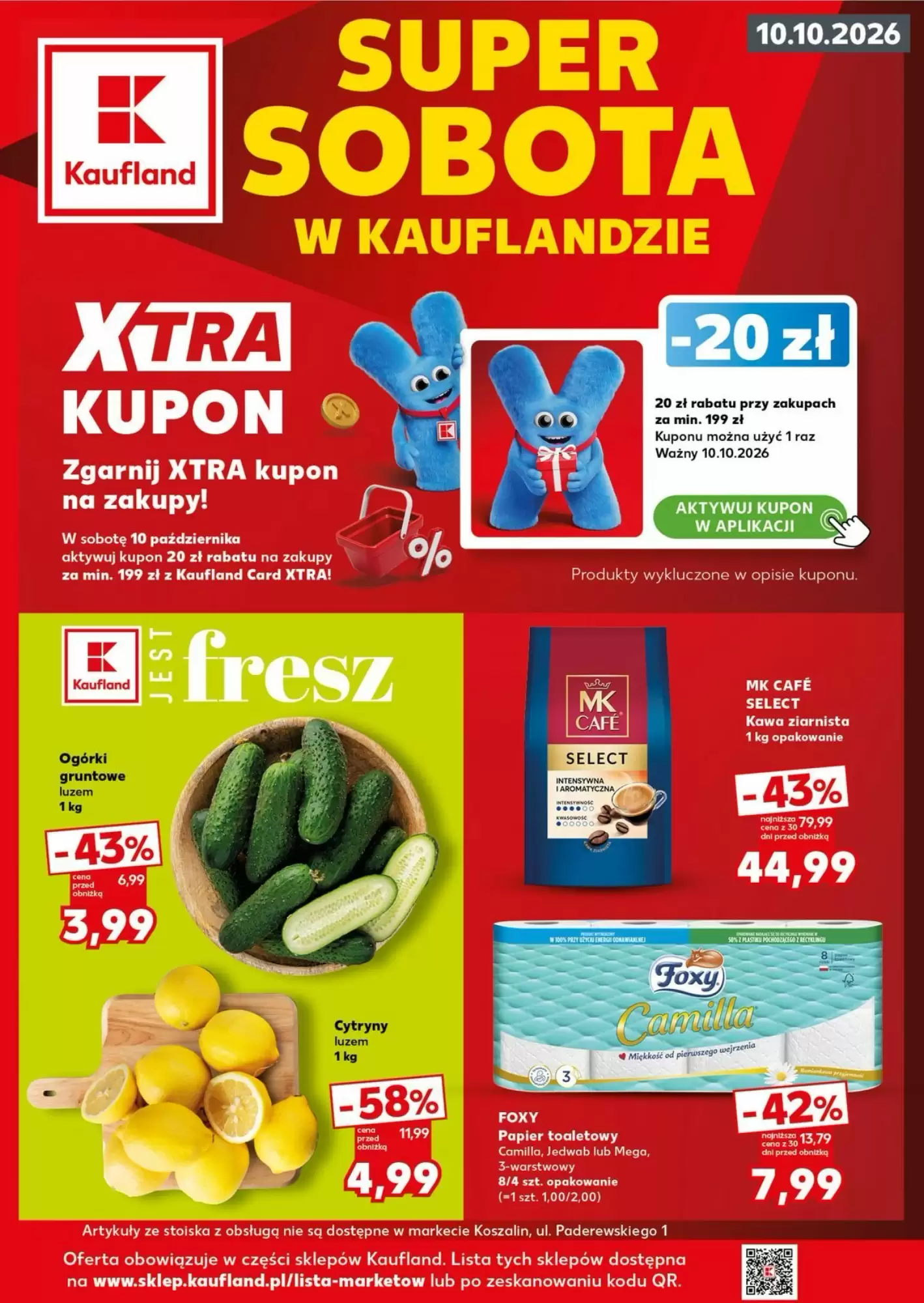 Kaufland Gazetka 10.10.2026 - 10.10.2026