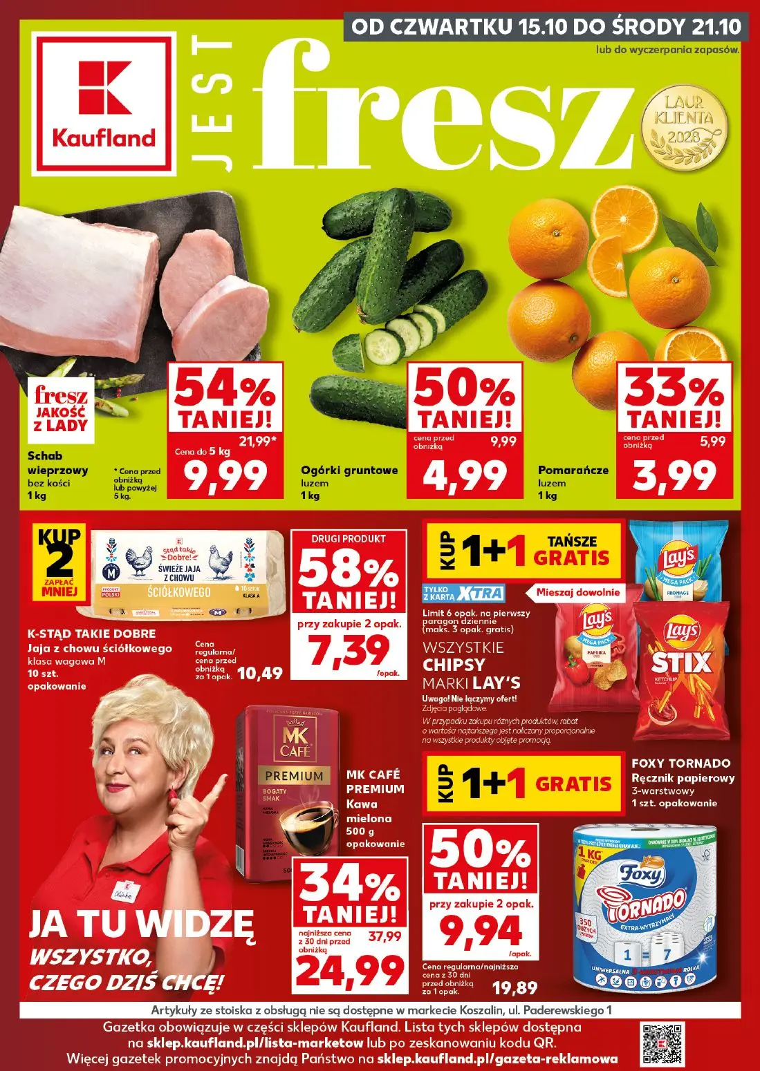 Kaufland Gazetka 15.10.2026 - 21.10.2026