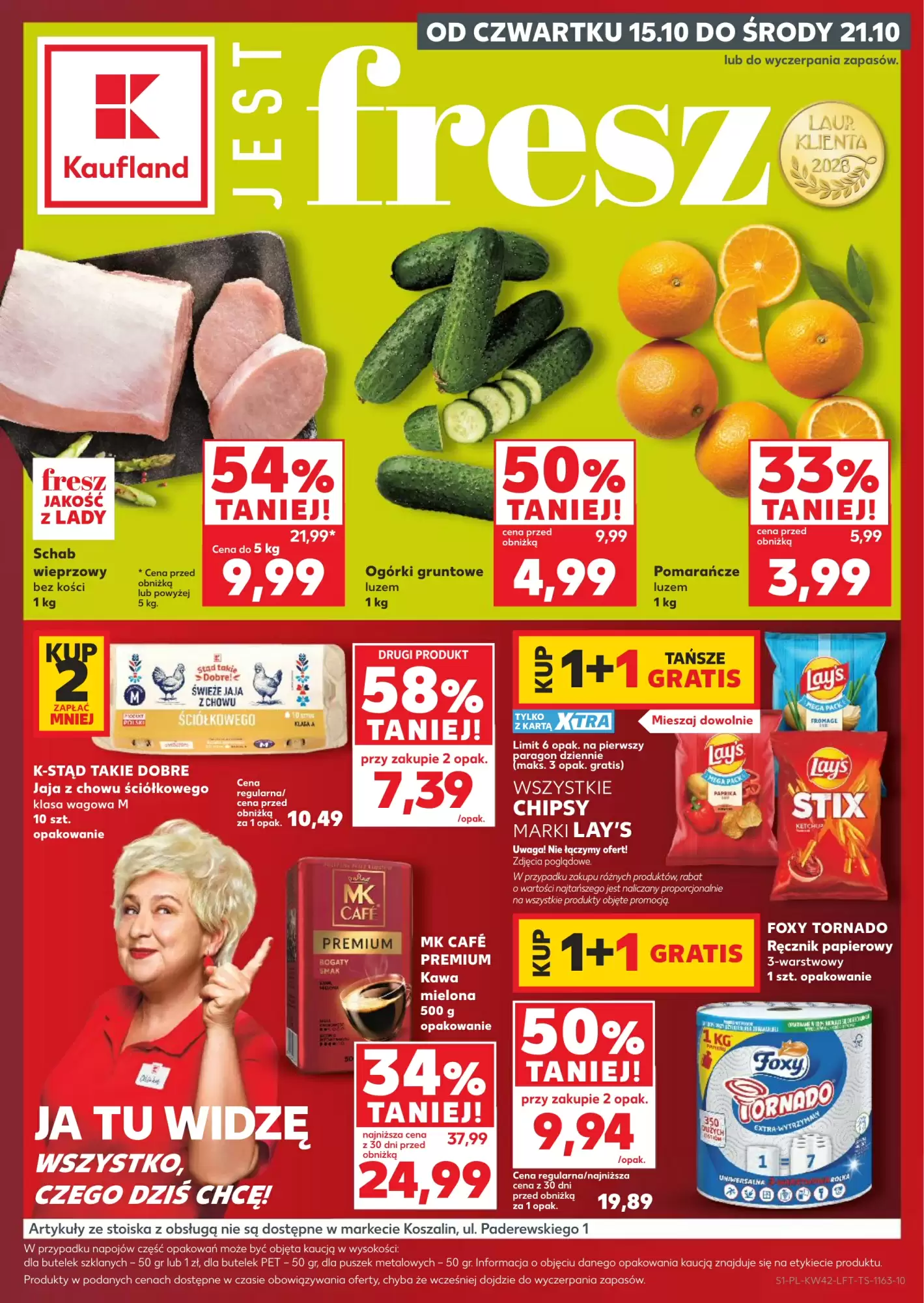 Kaufland Gazetka 15.10.2026 - 21.10.2026