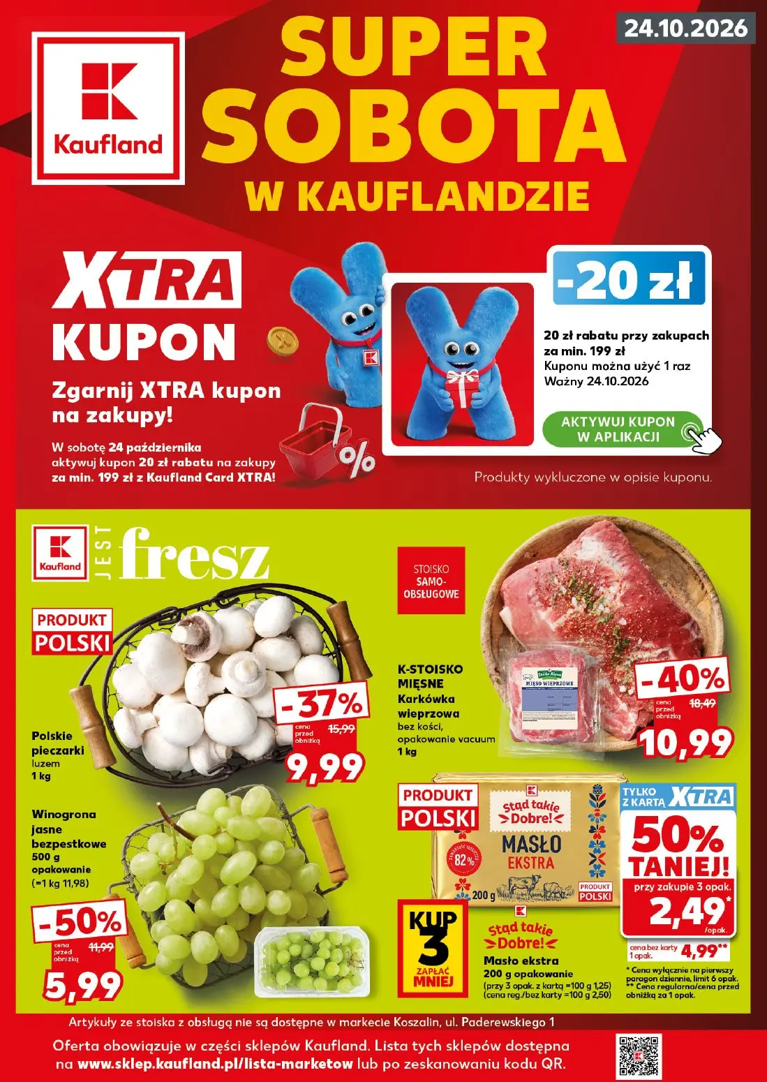 Kaufland Gazetka 24.10.2026 - 24.10.2026