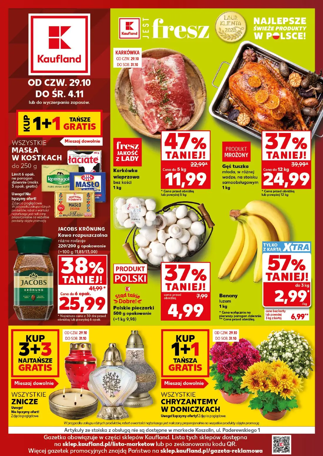 Kaufland Gazetka 29.10.2026 - 04.11.2026