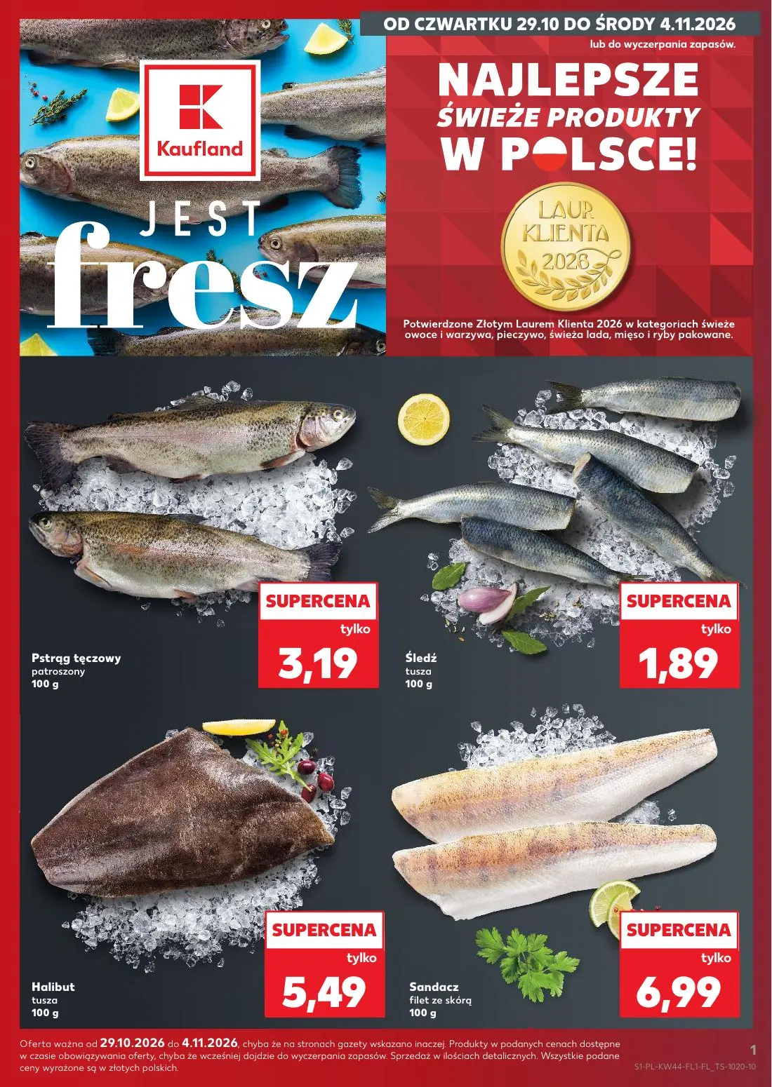 Kaufland Gazetka 29.10.2026 - 04.11.2026