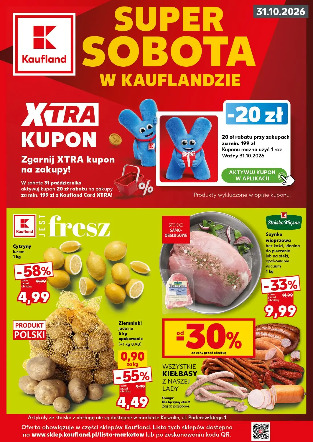 Kaufland Gazetka 31.10.2026 - 31.10.2026
