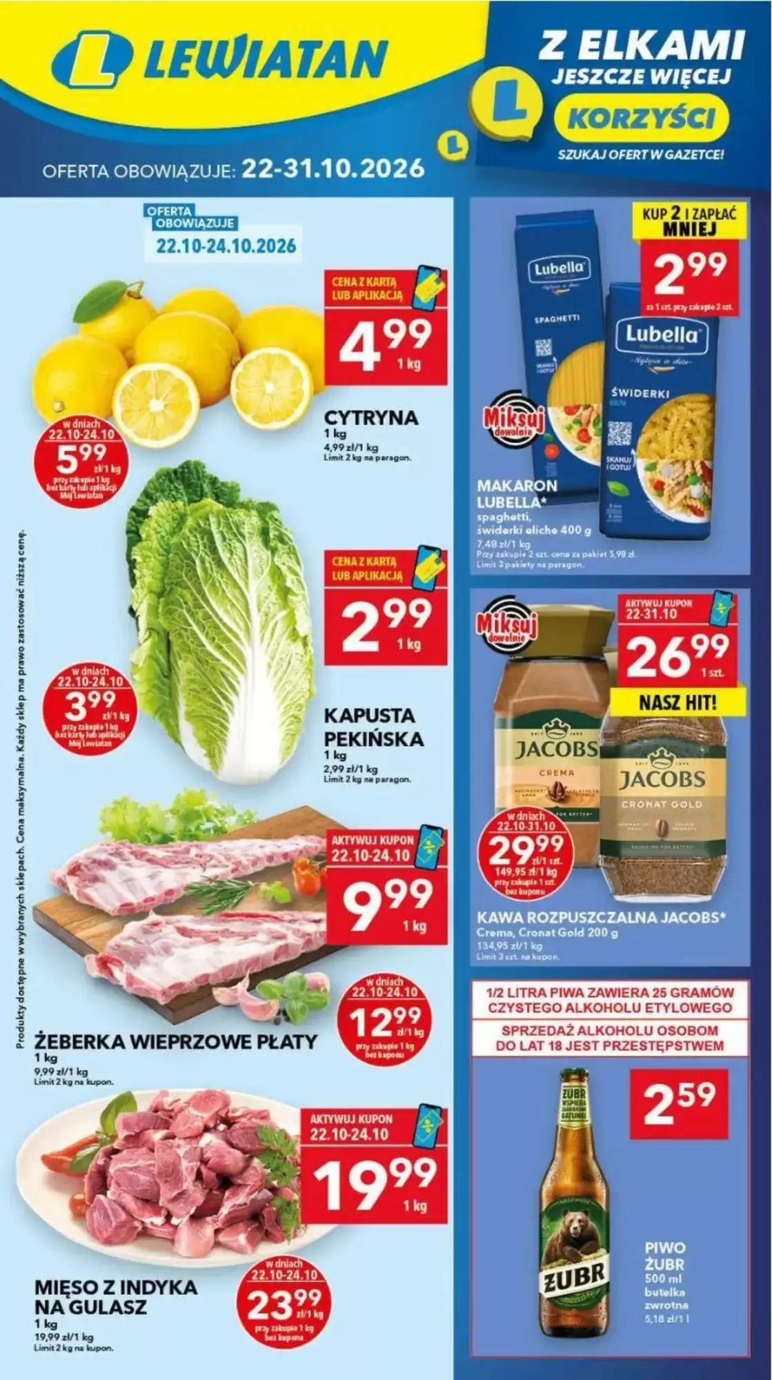 Lewiatan Gazetka 22.10.2026 - 31.10.2026