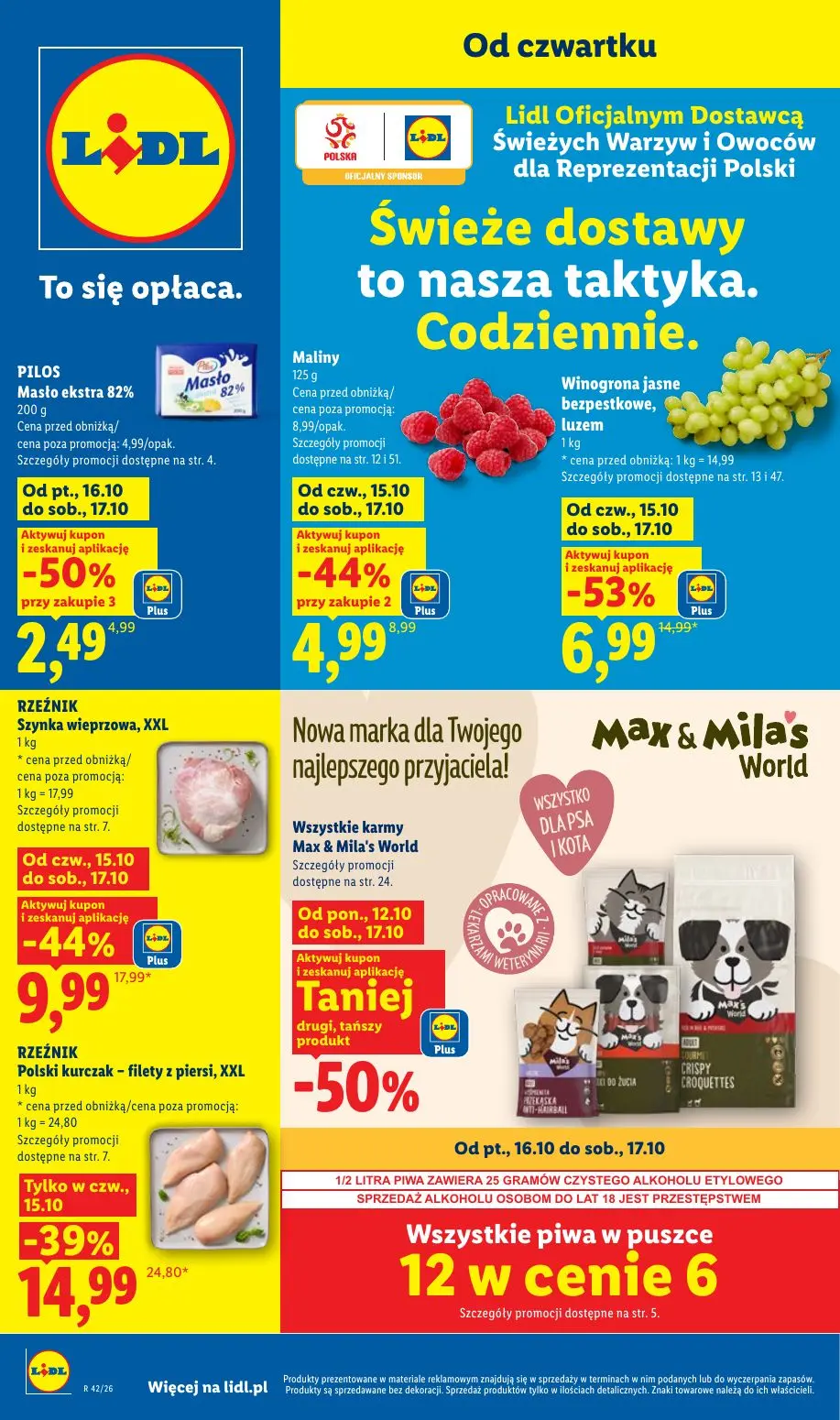 LIDL Gazetka 15.10.2026 - 21.10.2026