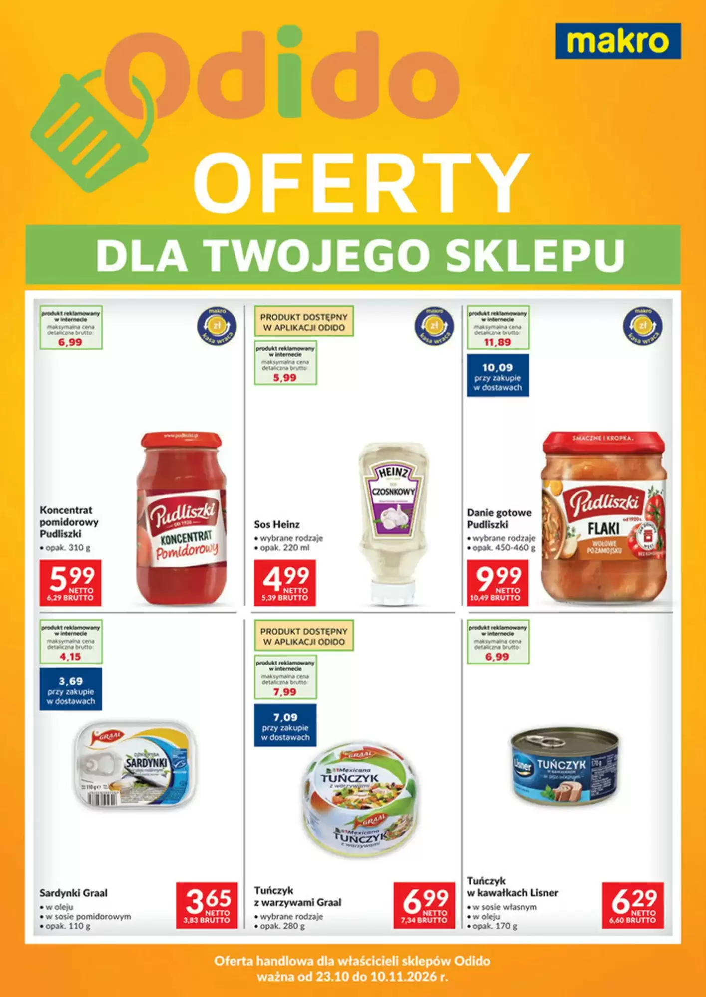 Makro Gazetka 23.10.2026 - 10.11.2026