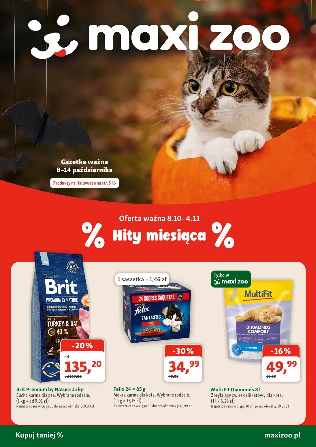 Maxi Zoo Gazetka 08.10.2026 - 14.10.2026