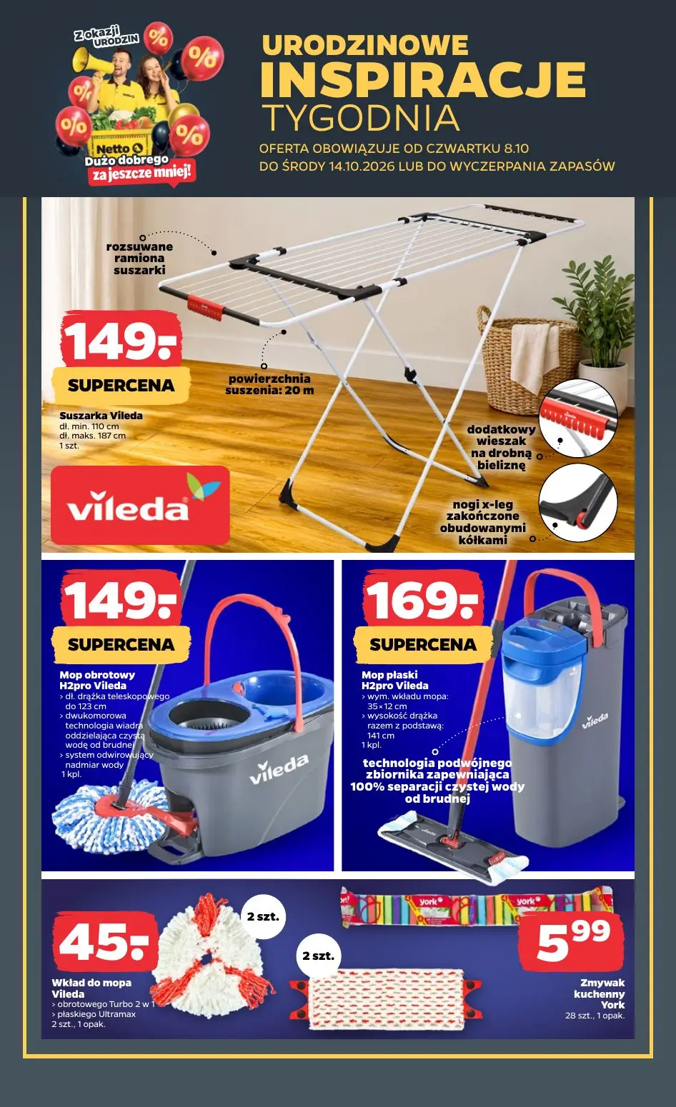 NETTO Gazetka 08.10.2026 - 14.10.2026