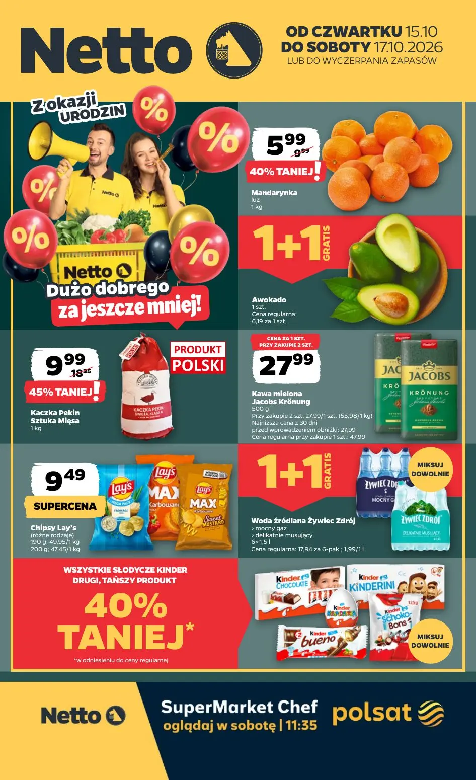 NETTO Gazetka 15.10.2026 - 17.10.2026
