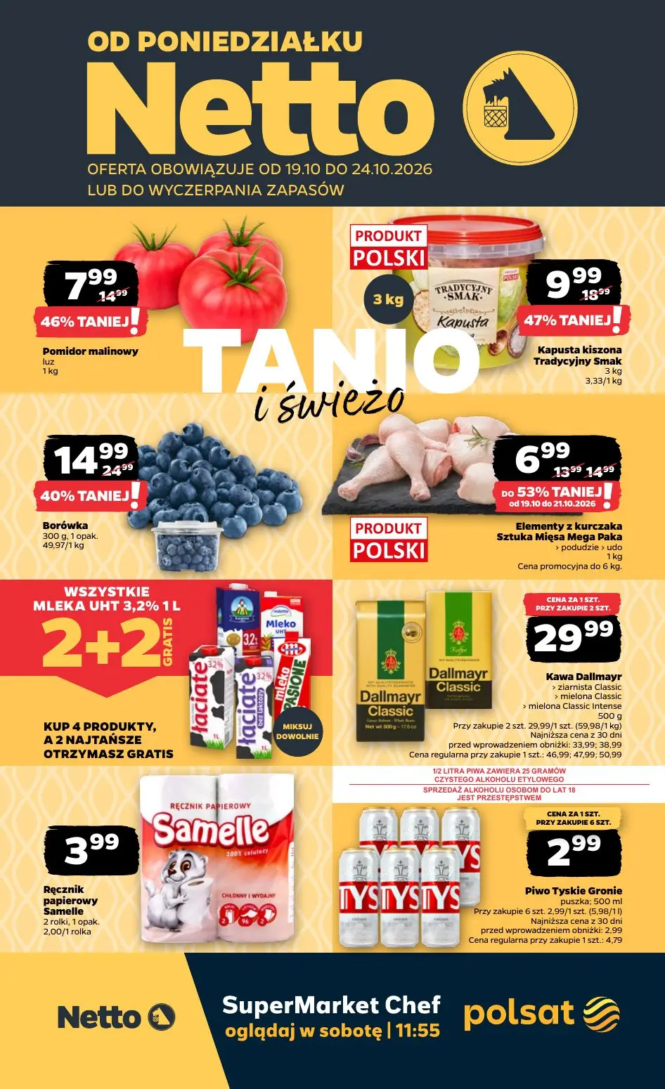NETTO Gazetka 19.10.2026 - 24.10.2026
