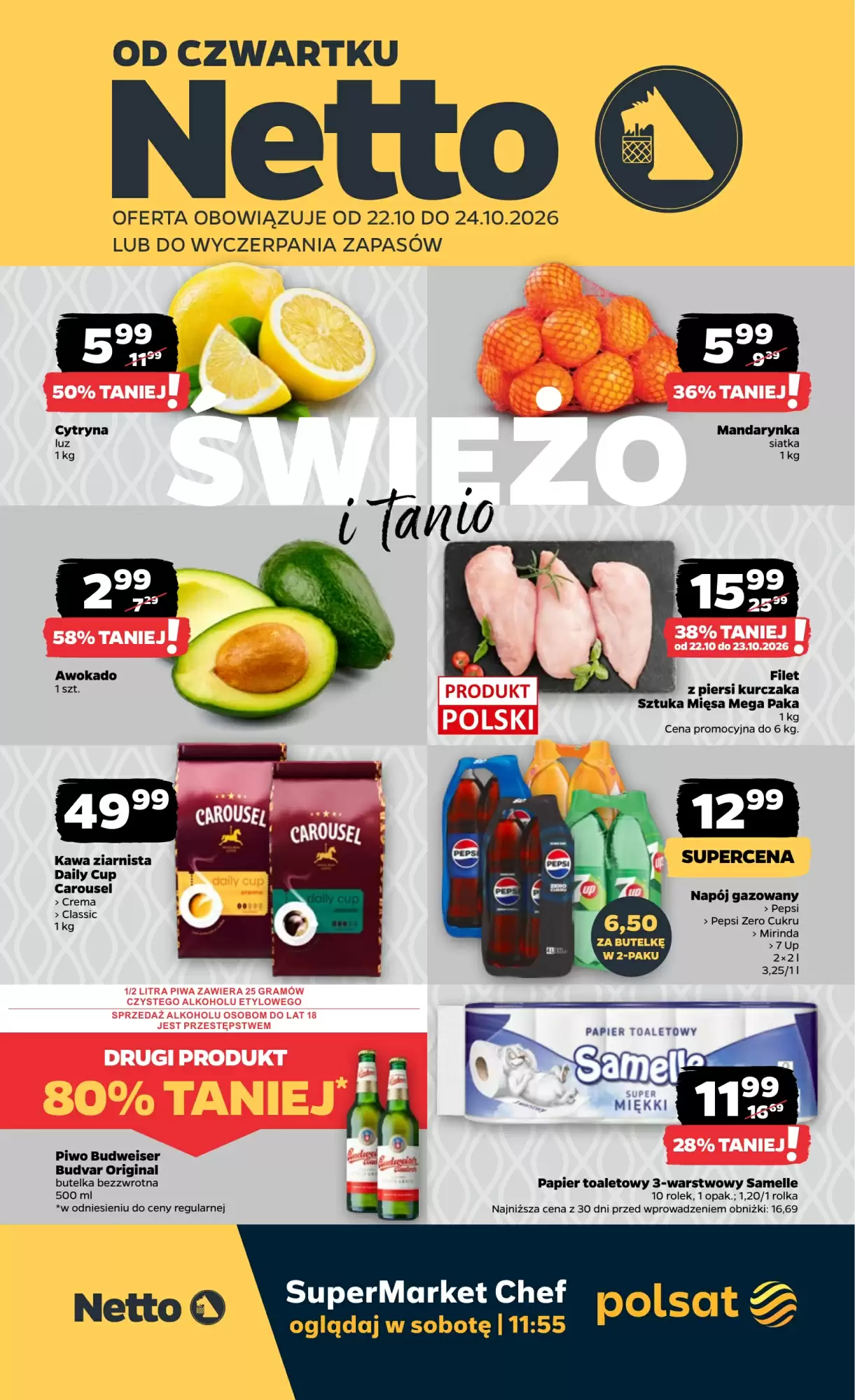 NETTO Gazetka 22.10.2026 - 24.10.2026
