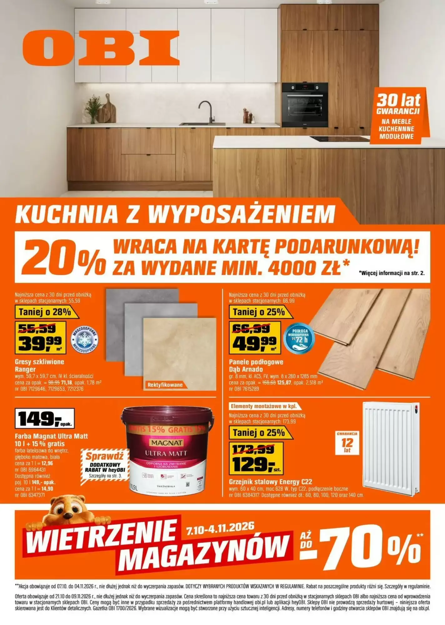 Obi Gazetka 21.10.2026 - 09.11.2026
