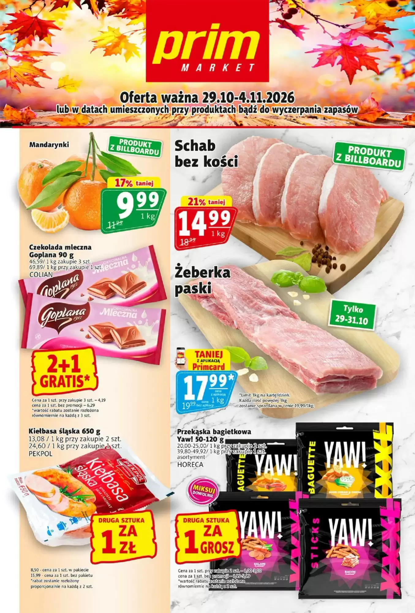 Prim Market Gazetka 29.10.2026 - 04.11.2026