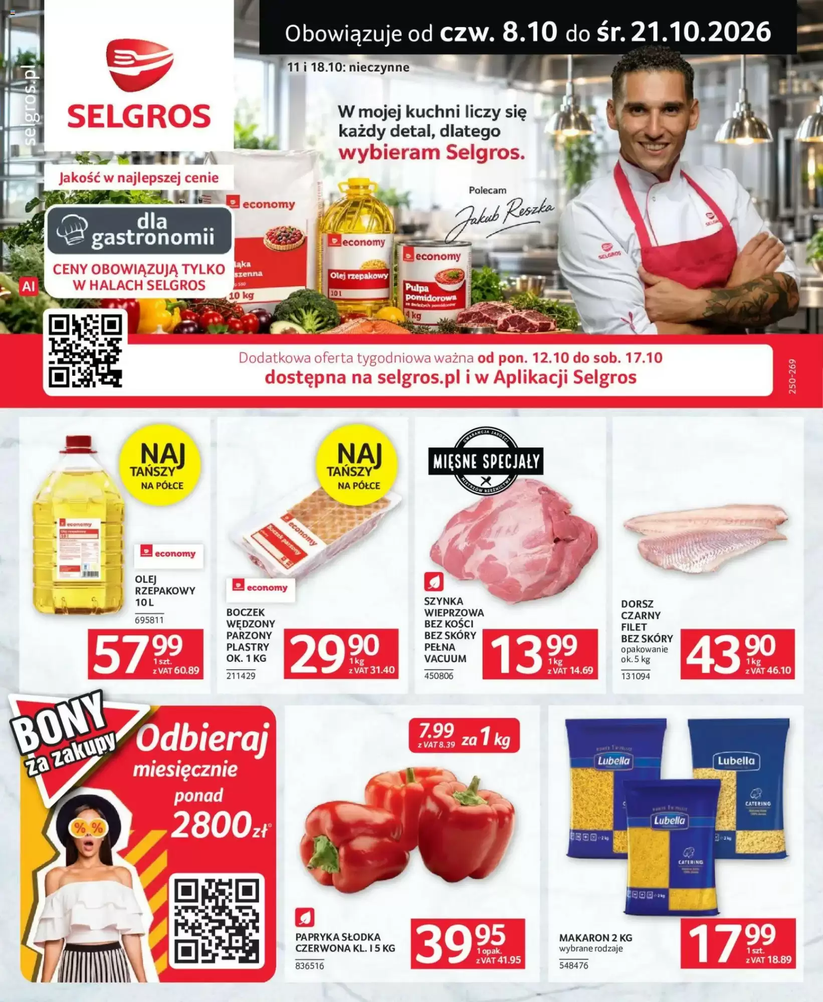 Selgros Gazetka 08.10.2026 - 21.10.2026